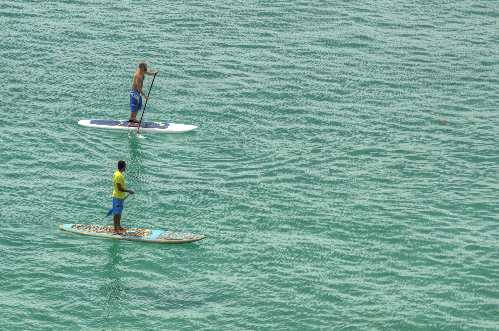 AF Nikkor 70-210mm f/4-5.6 sample photo. Alone in the middle of the sea photography