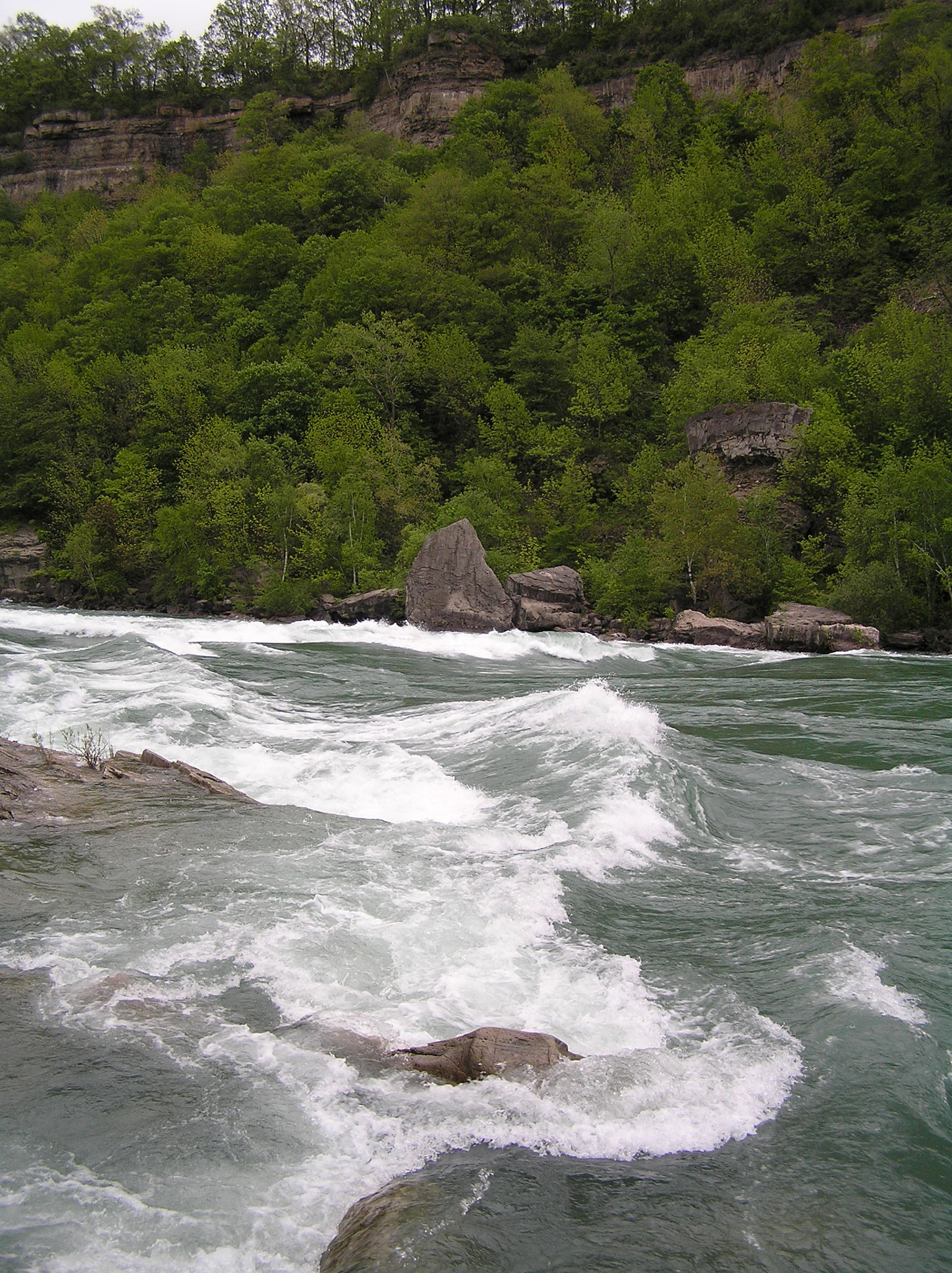 Olympus C770UZ sample photo. Rapids in niagara gorge photography