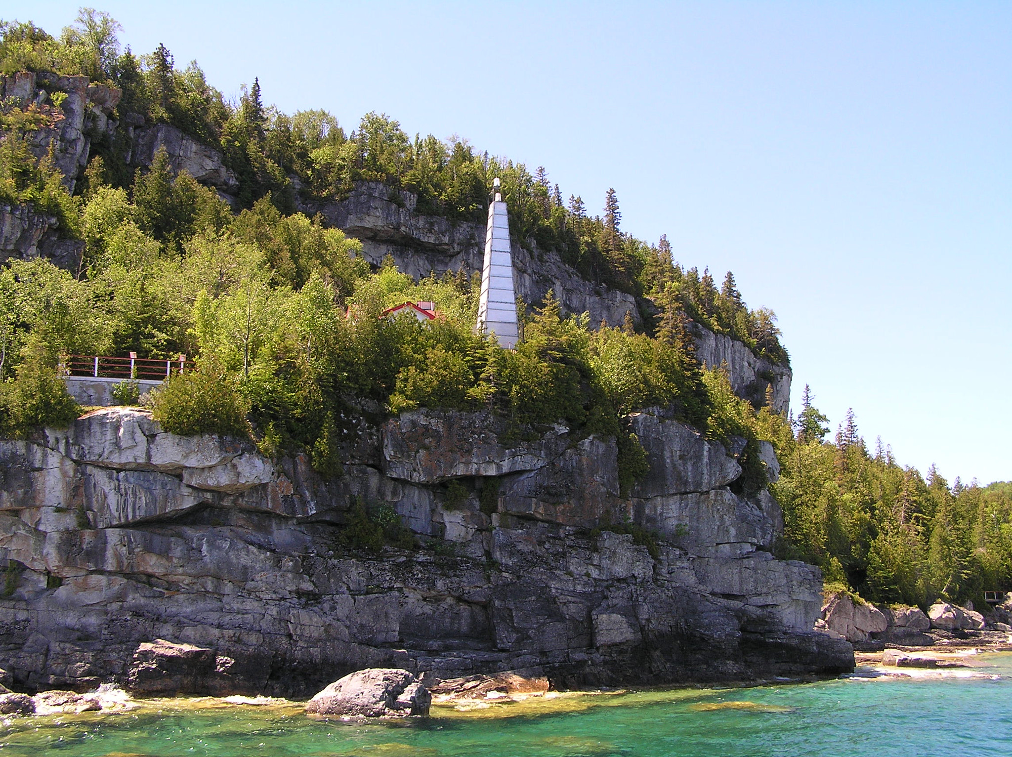 Olympus C770UZ sample photo. Flowerpot island light photography