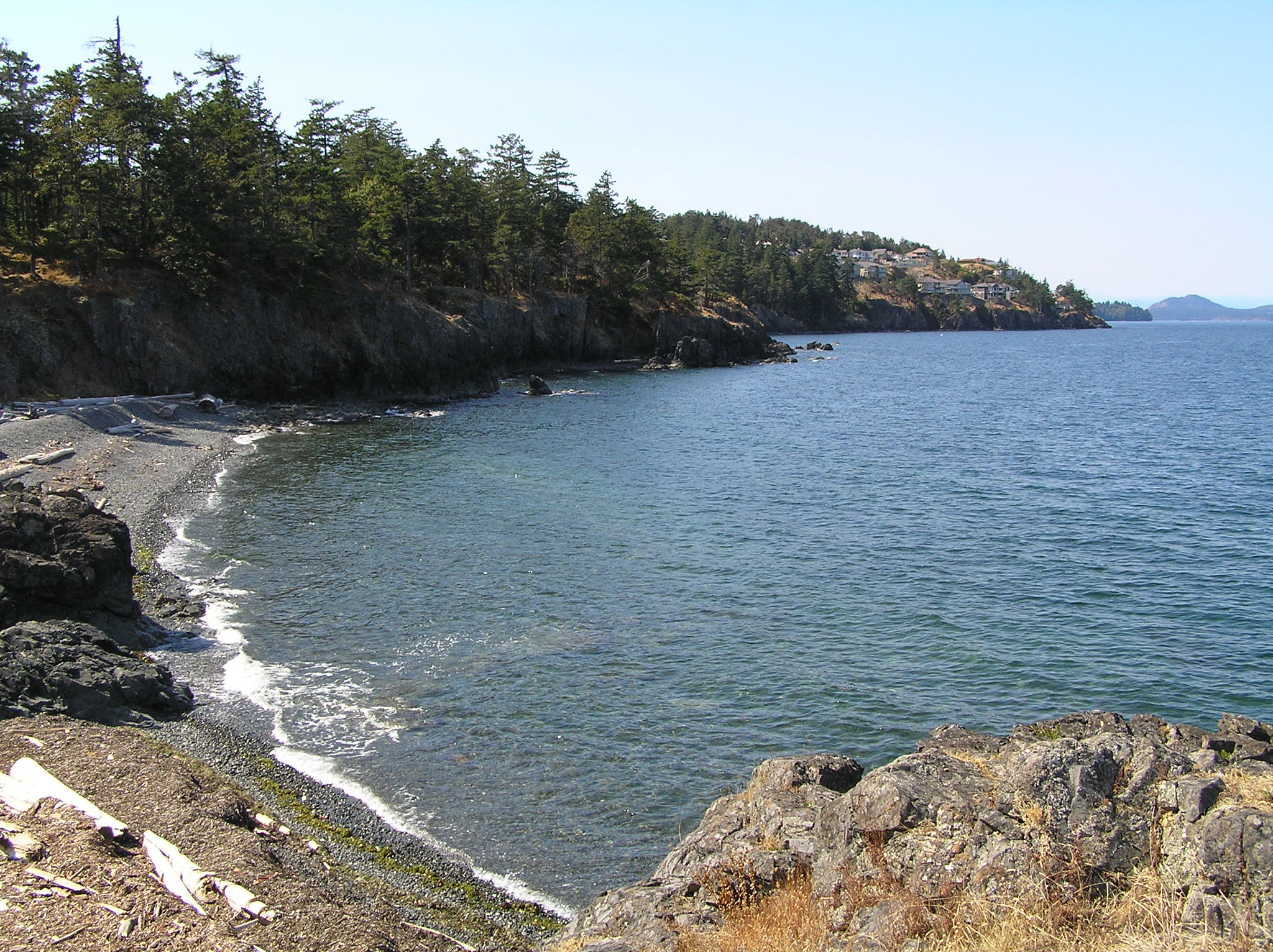 Olympus C770UZ sample photo. Shore near neck point photography