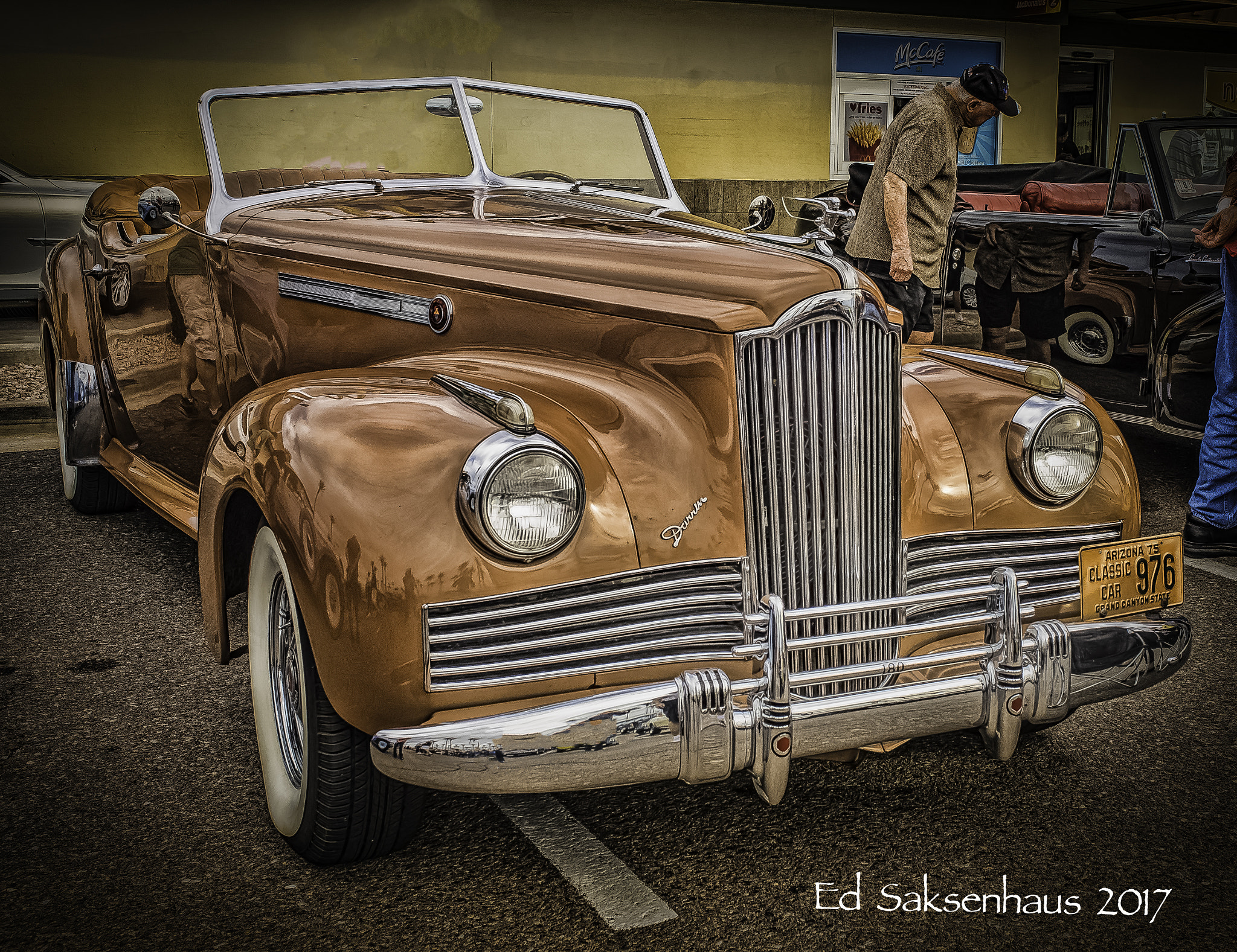 Nikon AF-S Nikkor 28-70mm F2.8 ED-IF sample photo. 1941 kaiser darrin packard clipper darrin convertible photography