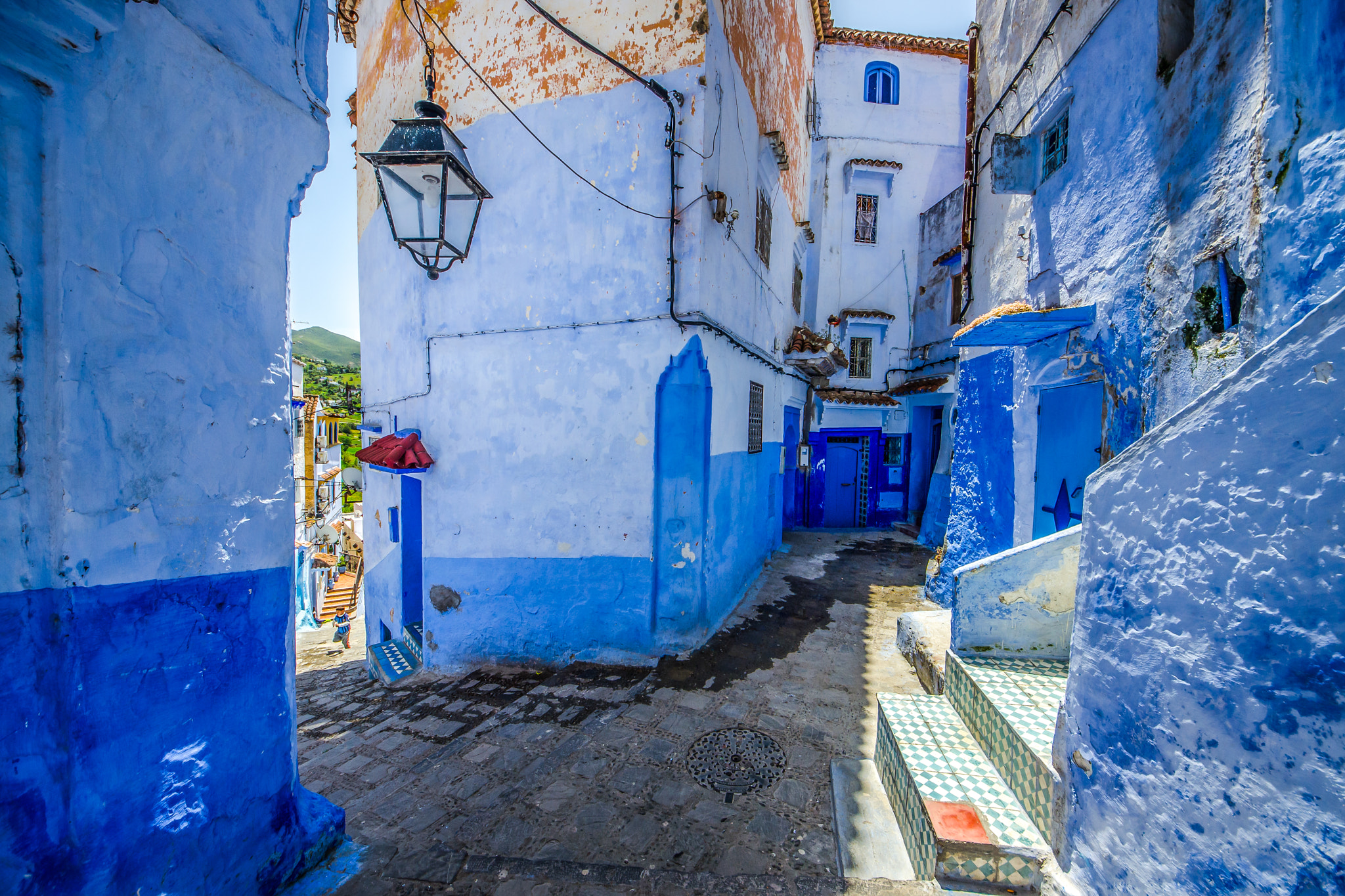 Nikon D5100 sample photo. Famous blue city of chefchaouen, morocco. photography