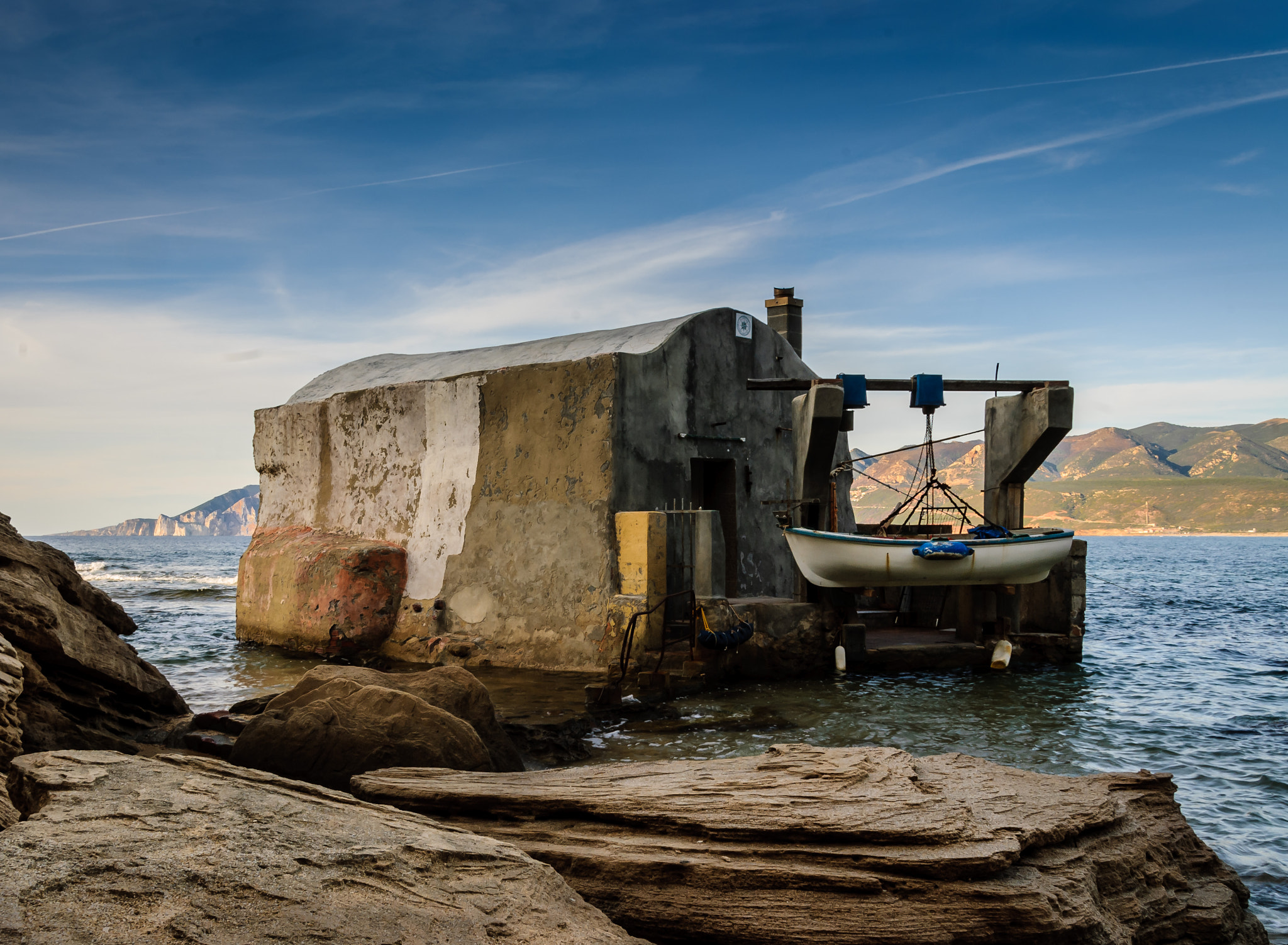 Nikon D200 sample photo. Boat house photography