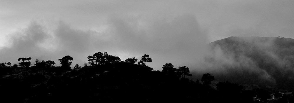 Sigma 70-300mm F4-5.6 APO Macro Super II sample photo. Le brouillard photography