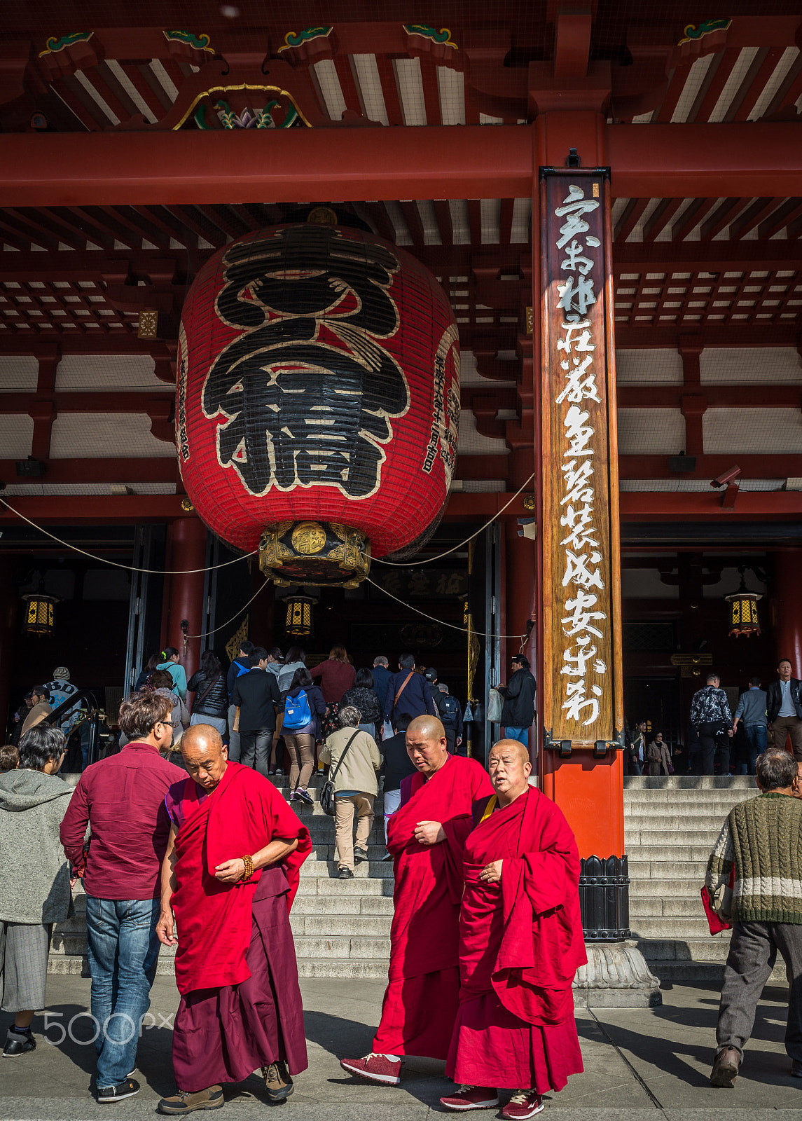 Tamron SP 24-70mm F2.8 Di VC USD sample photo. Monk photography