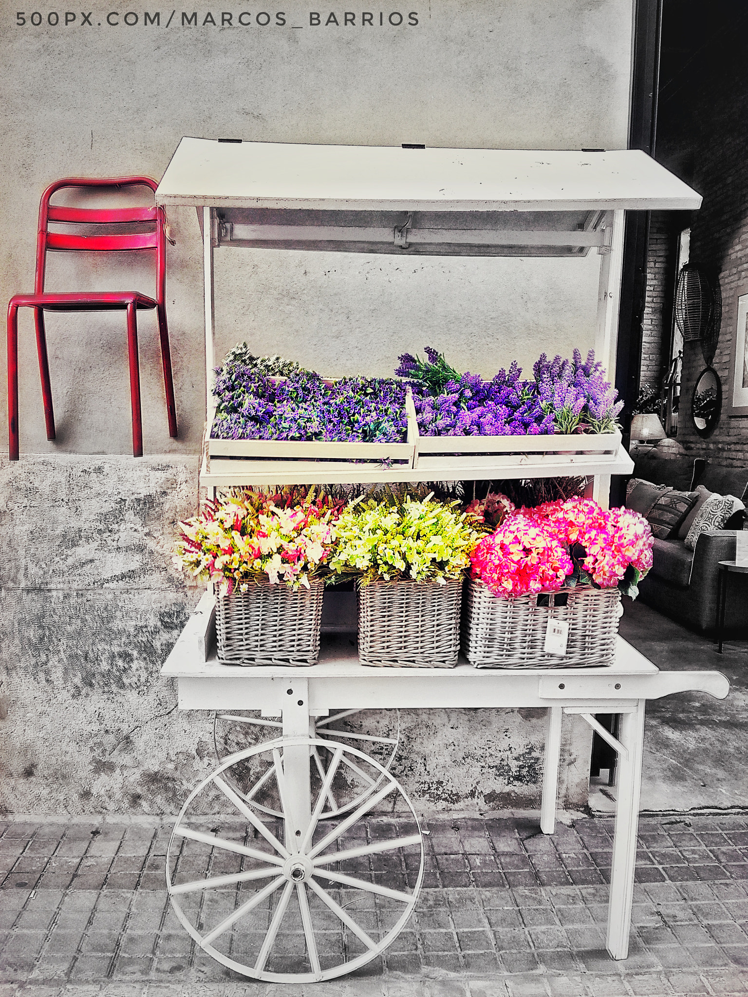 bq Aquaris E5 FHD sample photo. Colorful walk photography