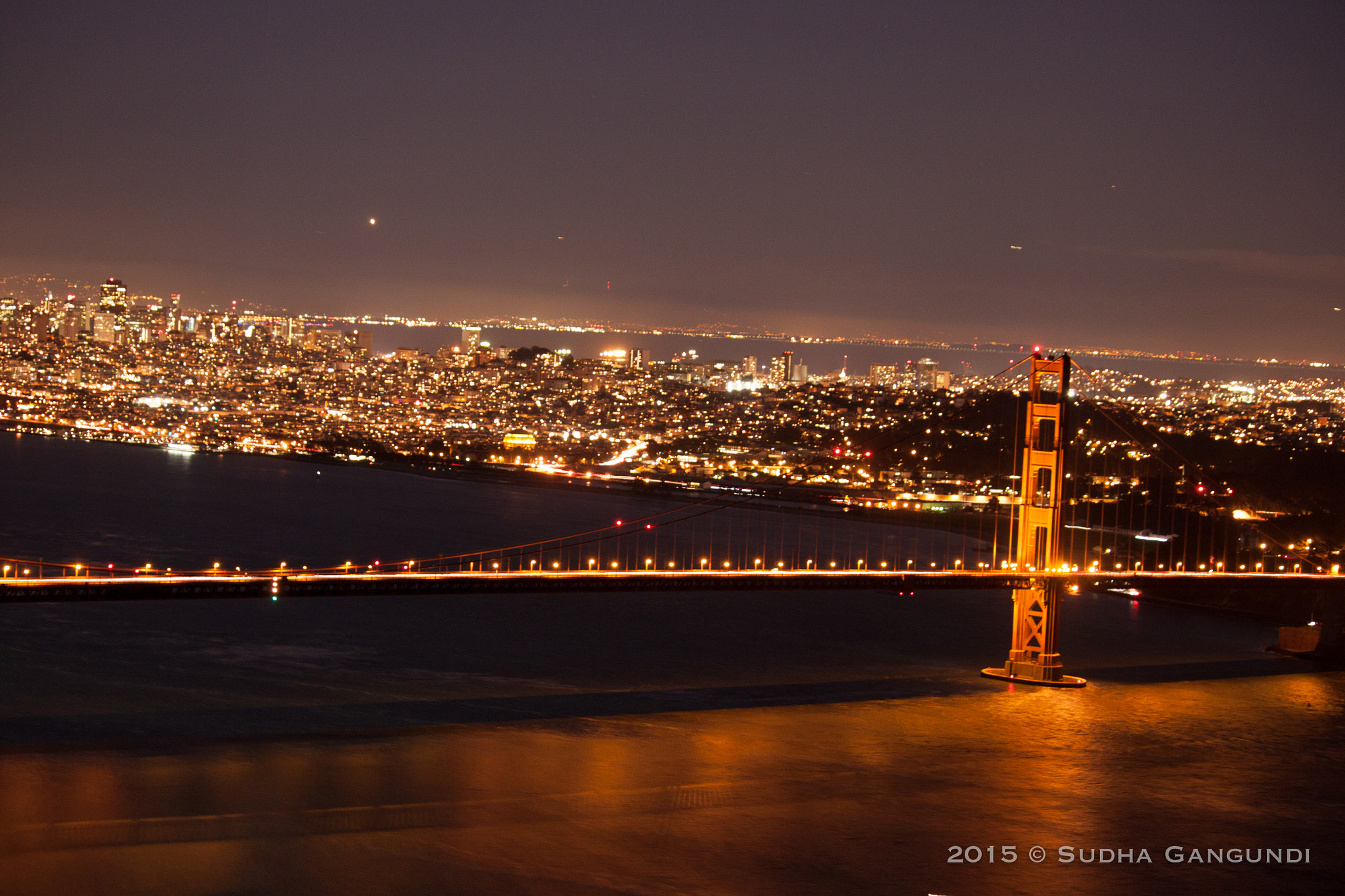 Canon EF-S 55-250mm F4-5.6 IS sample photo. Golden gate bridge photography