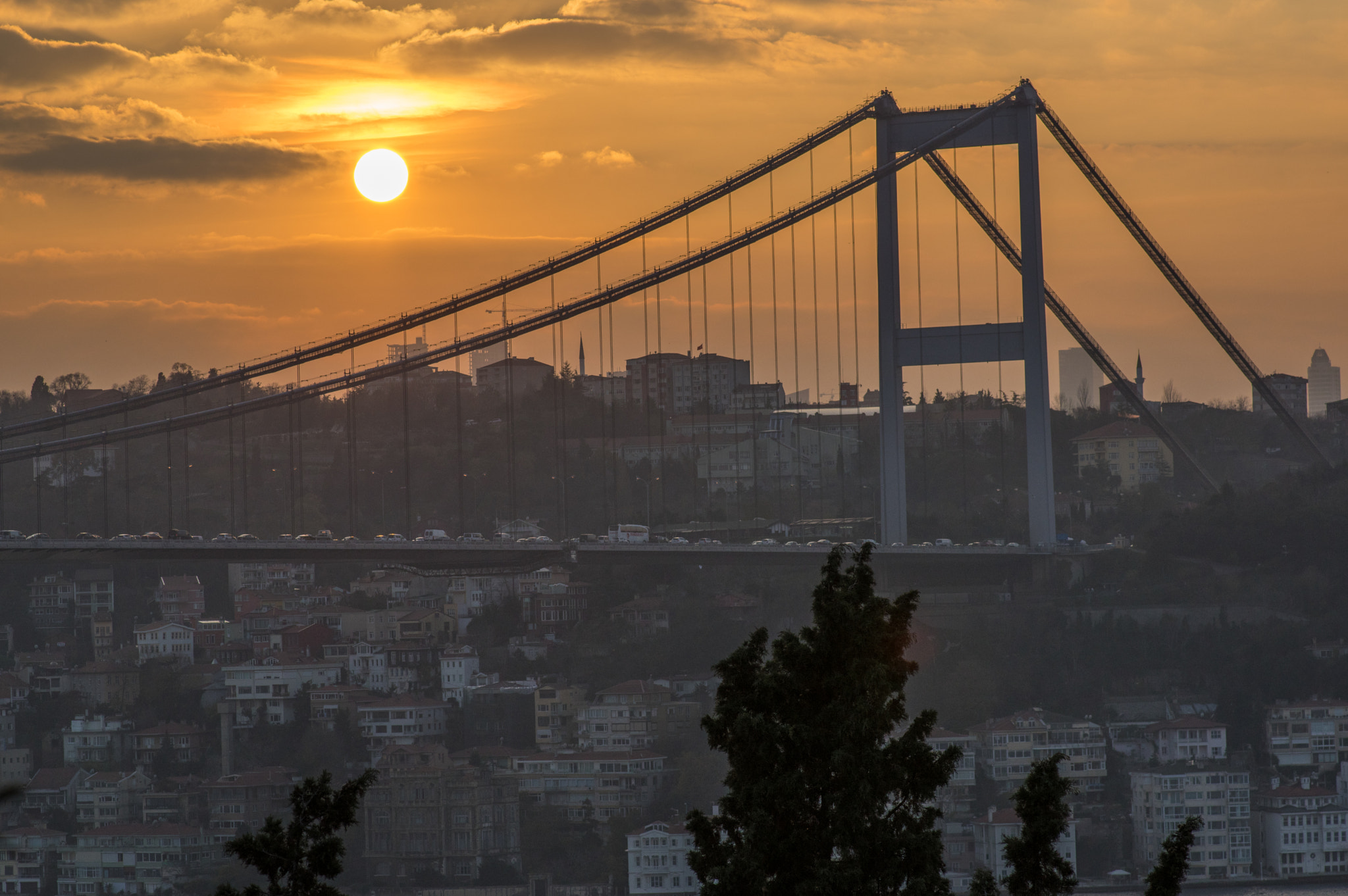 Pentax smc D-FA 100mm F2.8 Macro WR sample photo. Istanbul sunset photography
