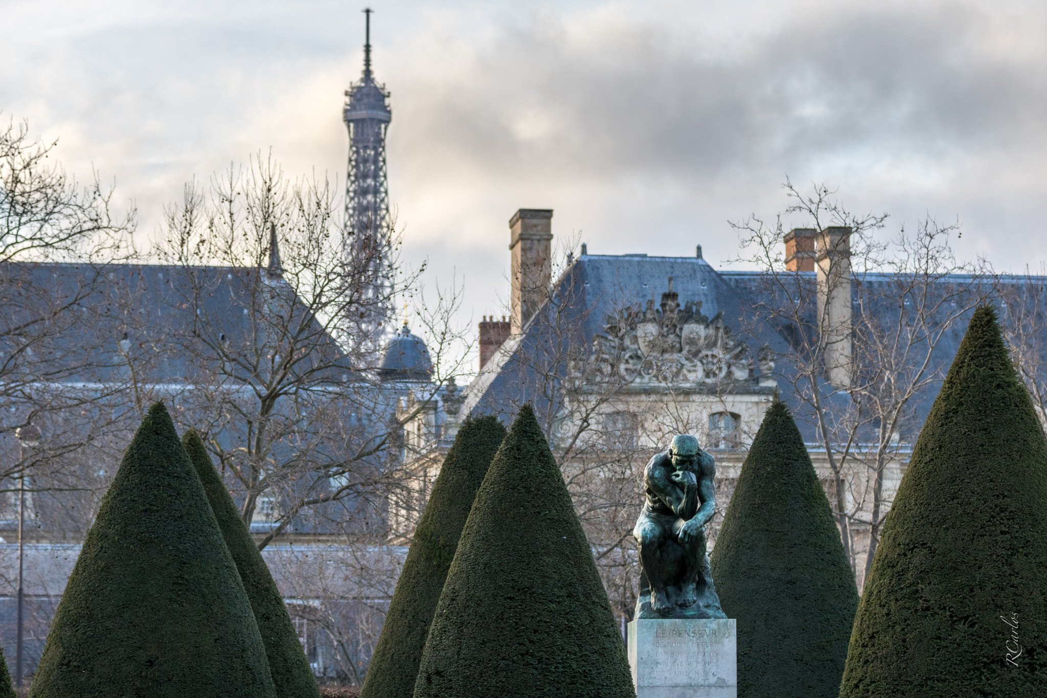 Canon EOS 760D (EOS Rebel T6s / EOS 8000D) sample photo. Thinking in rodin's house photography