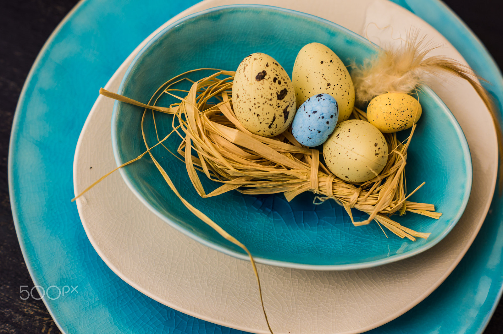 Sony SLT-A55 (SLT-A55V) + Sony DT 50mm F1.8 SAM sample photo. Easter concept with eggs photography