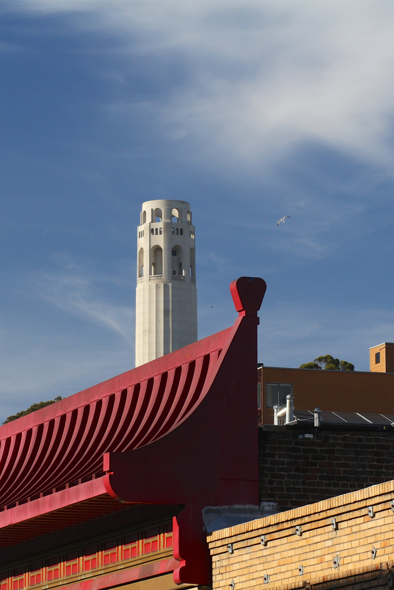 Canon EOS 100D (EOS Rebel SL1 / EOS Kiss X7) + Canon EF 85mm F1.8 USM sample photo. China town coit tower photography