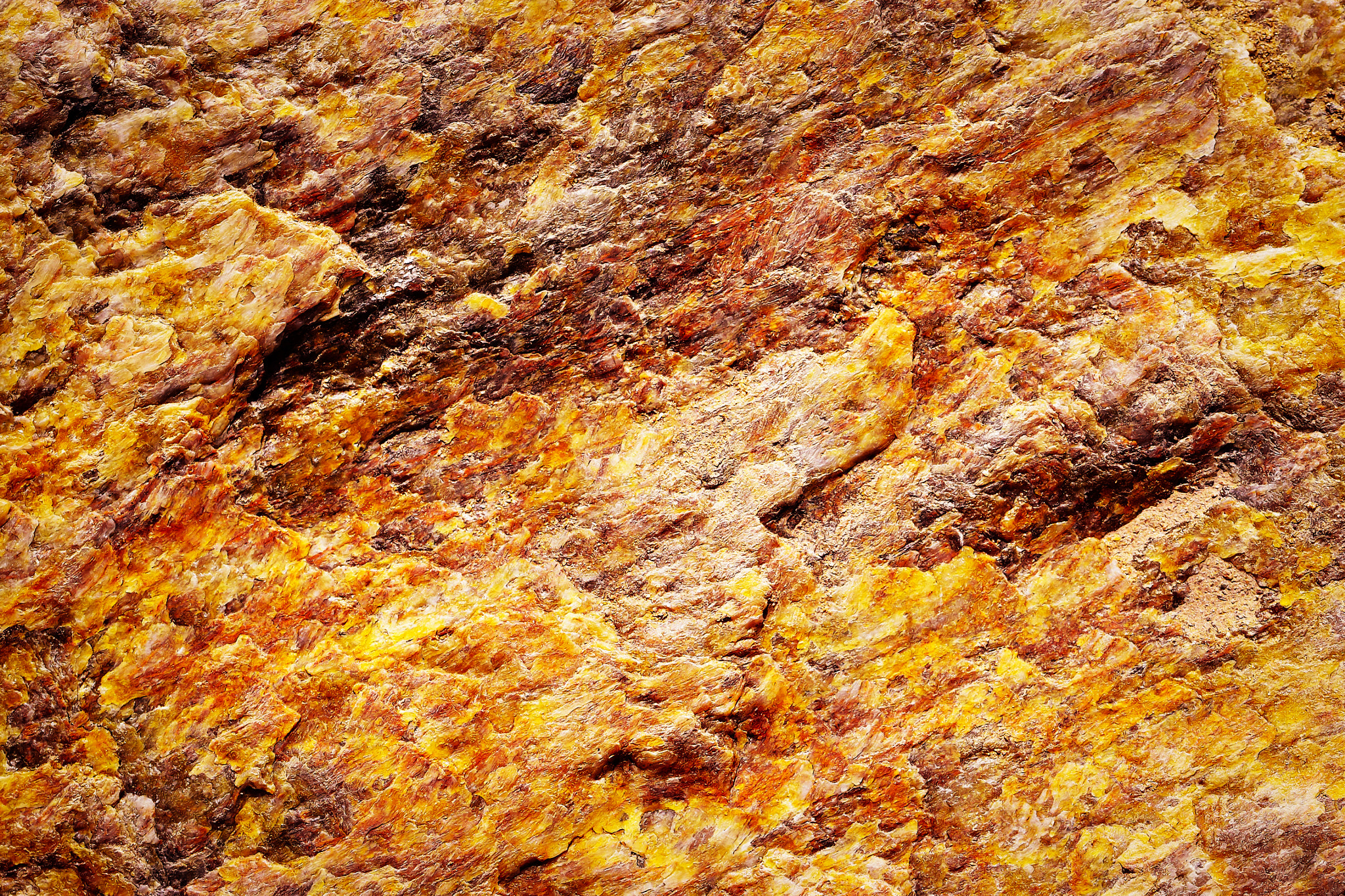 Nikon D5500 + Tamron SP 90mm F2.8 Di VC USD 1:1 Macro (F004) sample photo. Fiery colored mineral mica photography