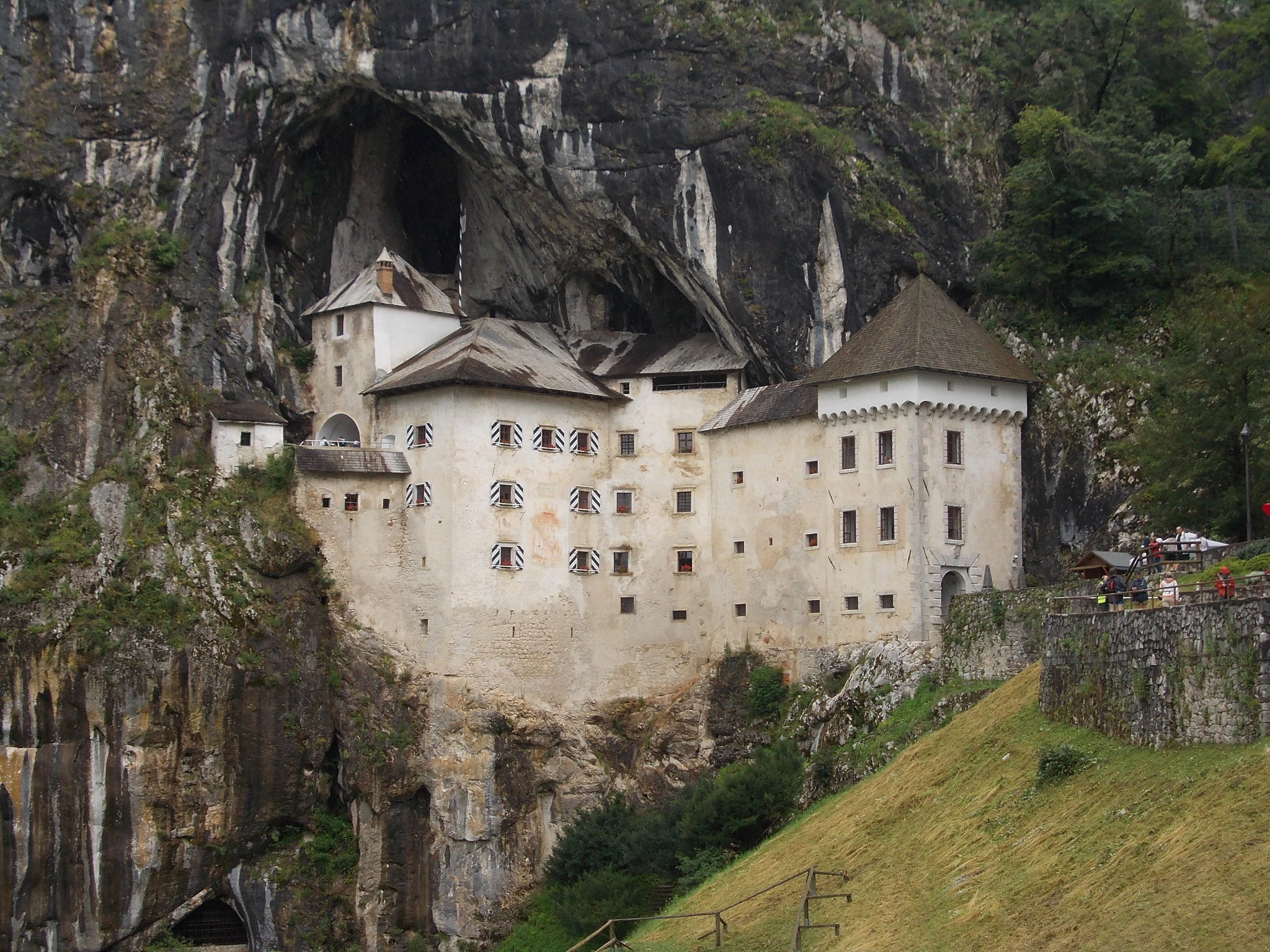 Nikon COOLPIX L23 sample photo. Predjama castle near the postojna caves photography