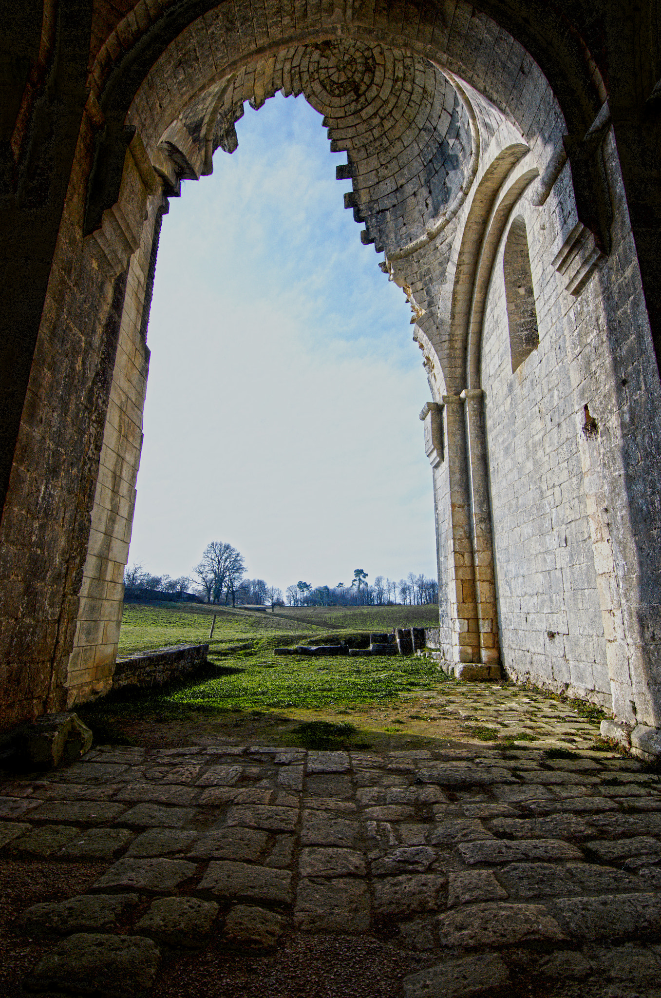 Nikon D5000 sample photo. Ruins photography