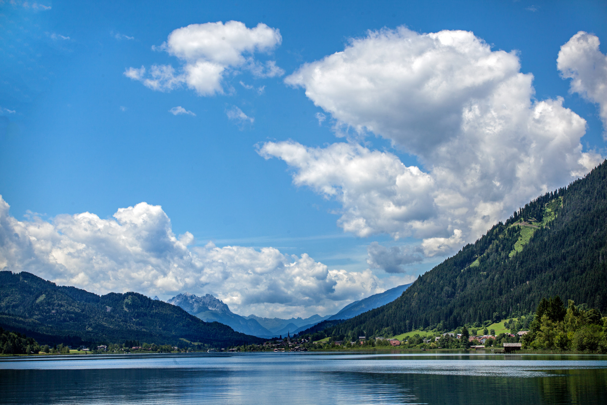 Canon EOS 5D Mark II sample photo. Weissensee in austria photography