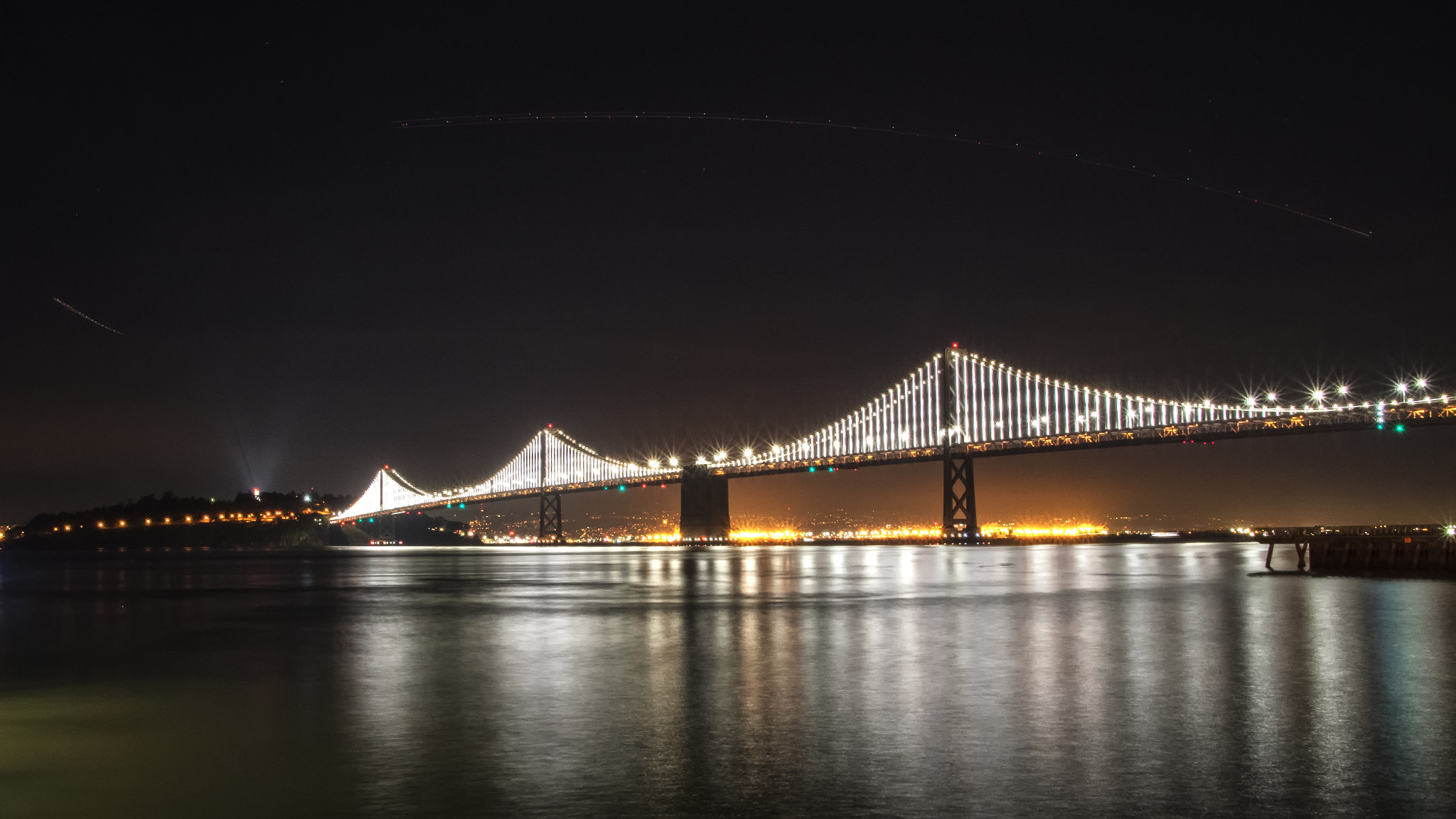 Nikon D500 sample photo. Oakland bay bridge photography