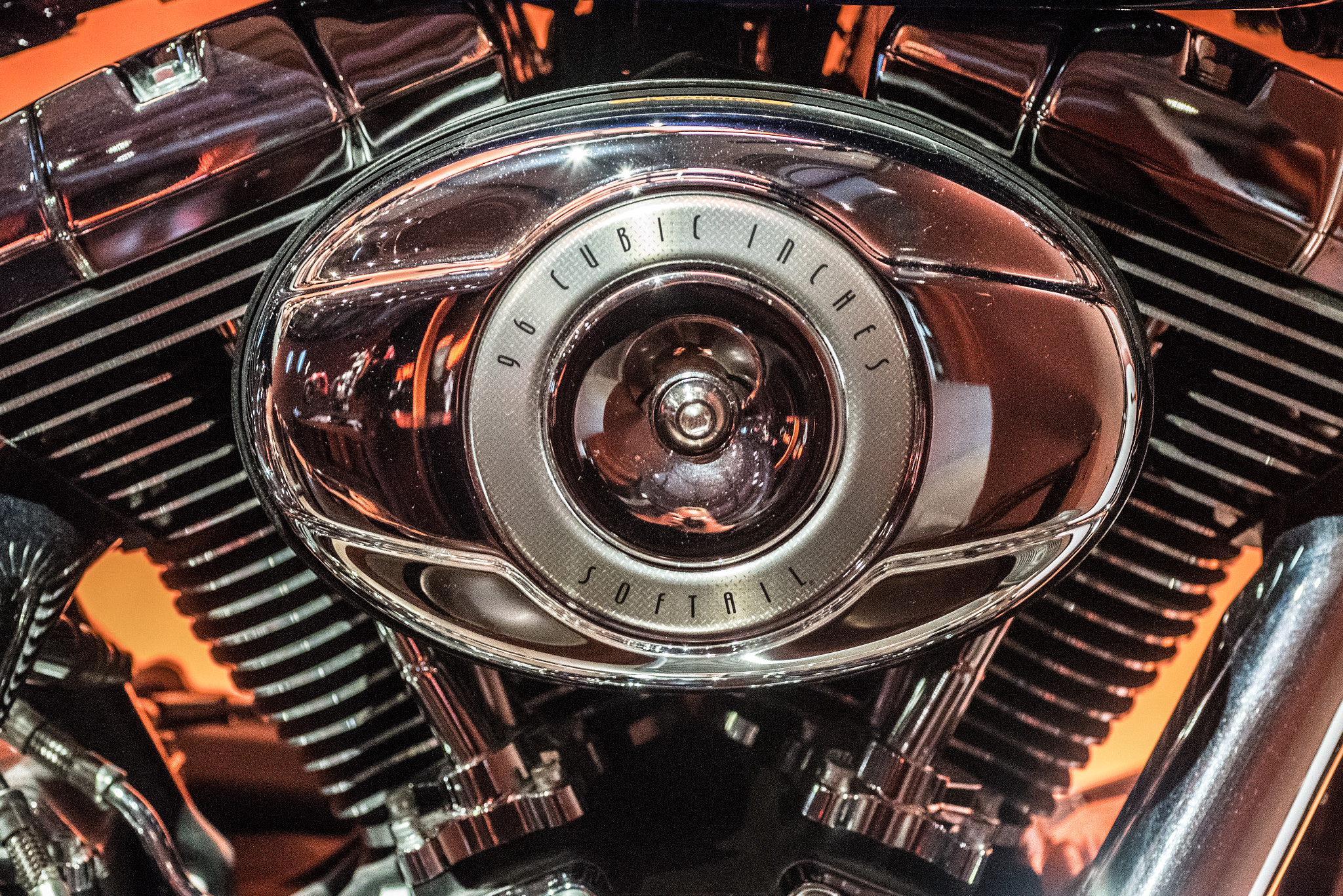 Nikon D750 sample photo. 96 cubic inches softail photography