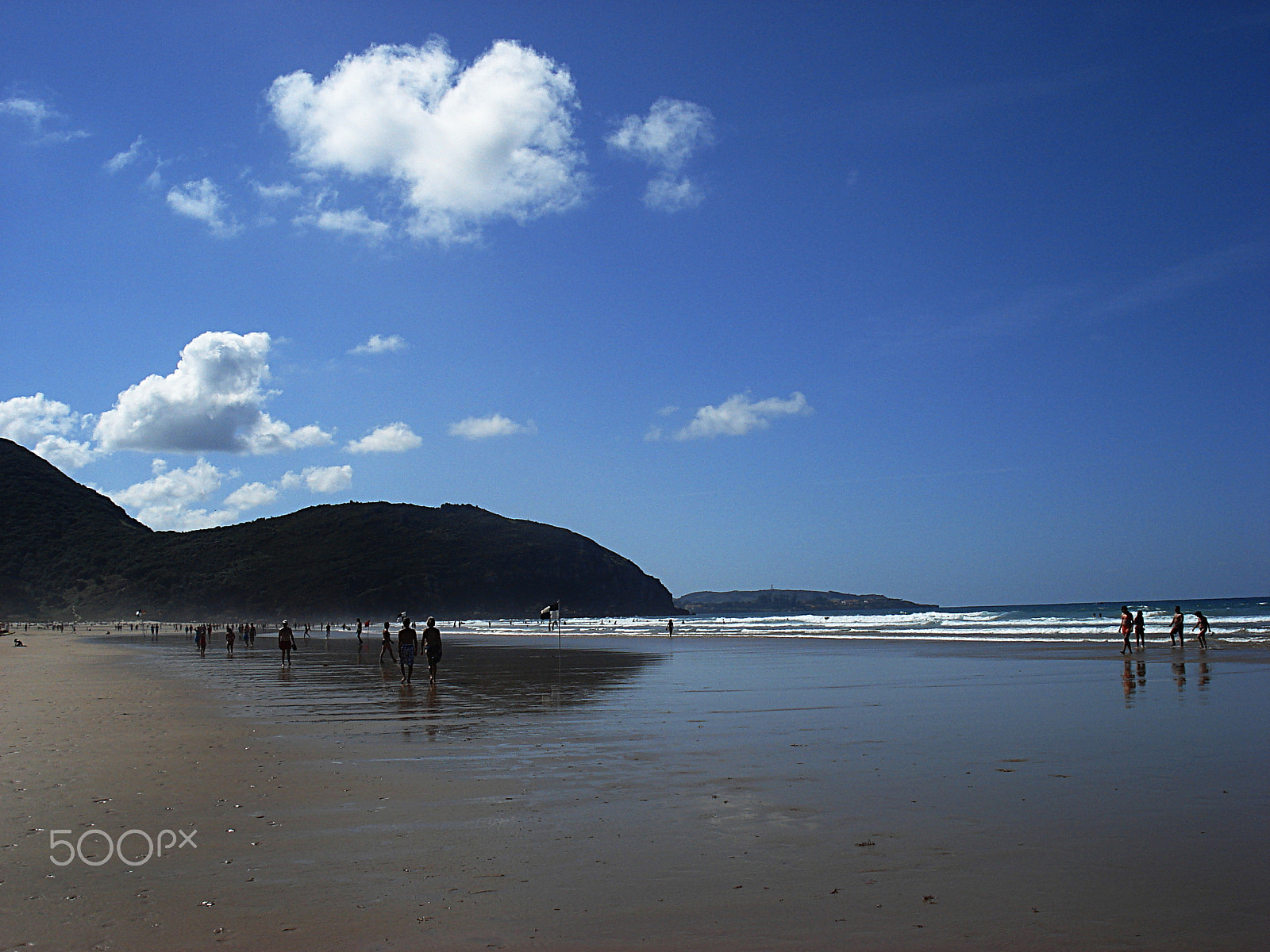 Sony DSC-W40 sample photo. Low tide photography