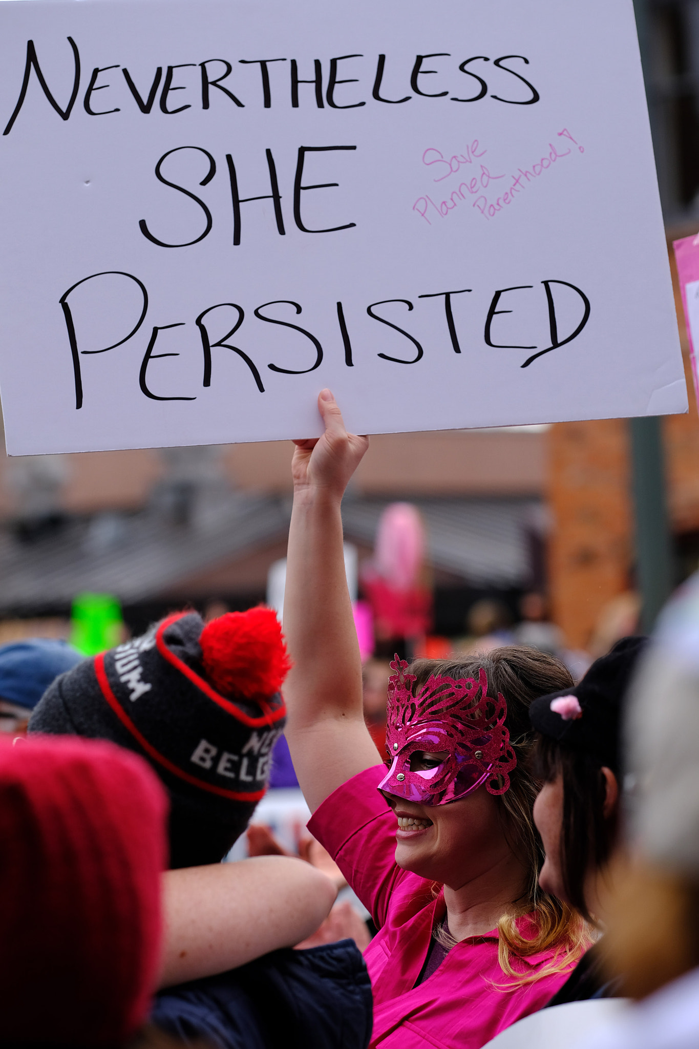 Fujifilm X-Pro2 + Fujifilm XF 90mm F2 R LM WR sample photo. Planned parenthood rally photography