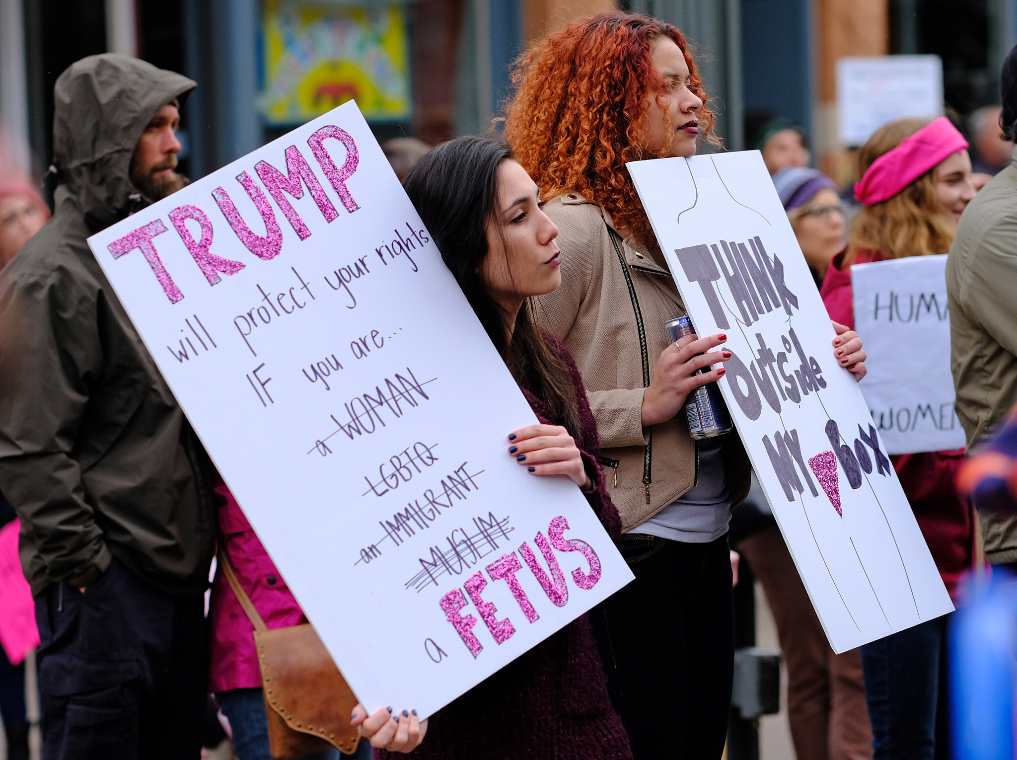 Fujifilm X-Pro2 sample photo. Protesting pair photography