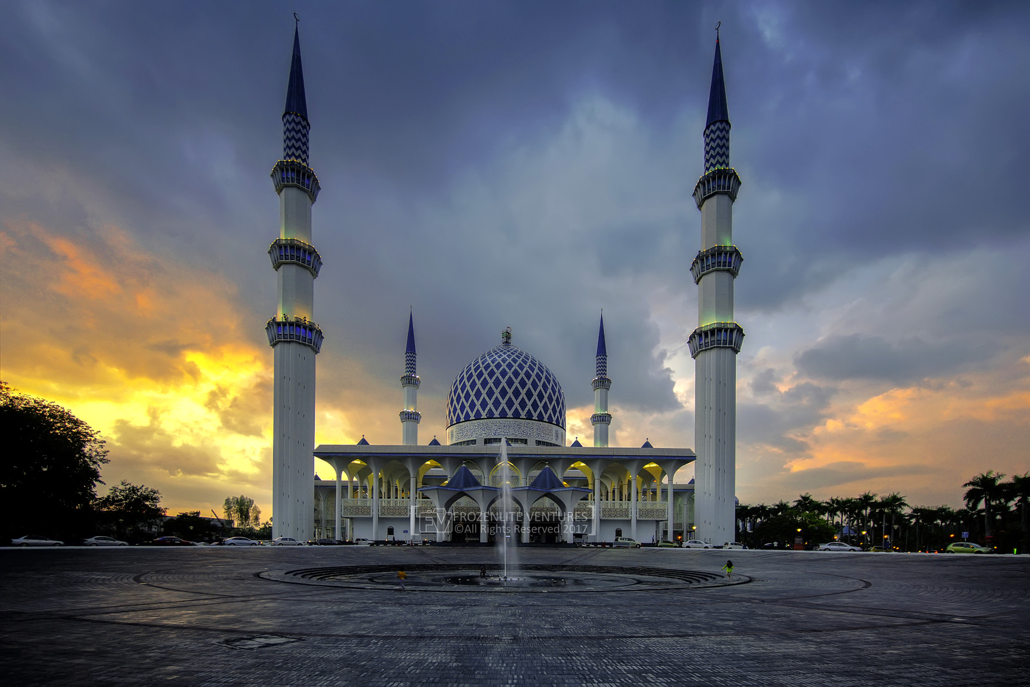 Sony a6500 sample photo. Masjid sultan salahuddin abdul aziz shah, shah alam photography