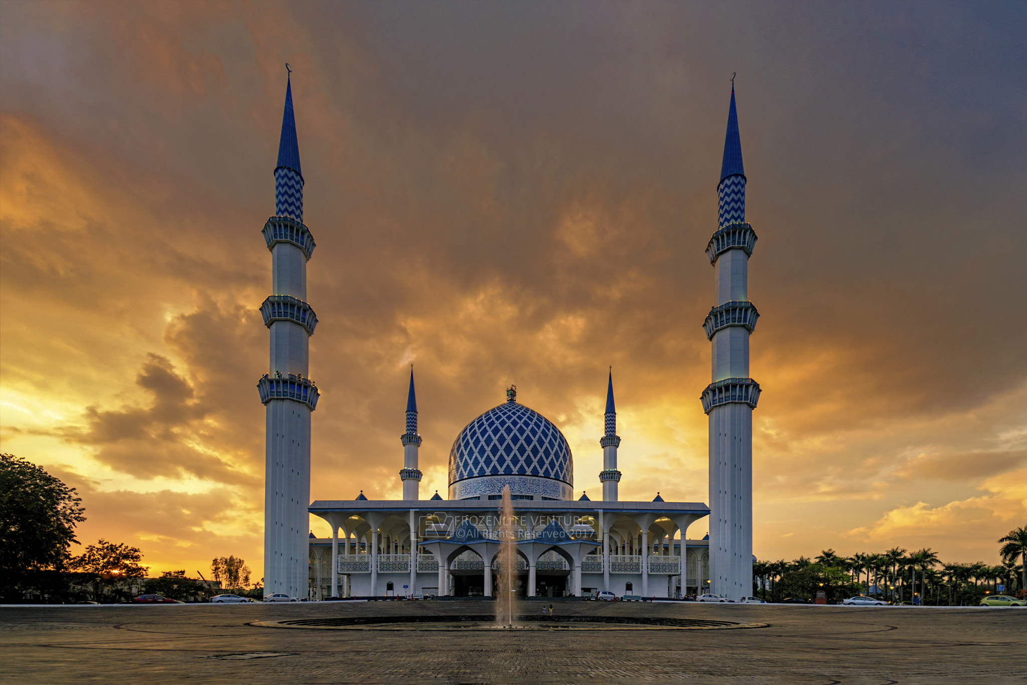 Sony a6300 sample photo. Masjid sultan salahuddin abdul aziz shah, shah alam photography
