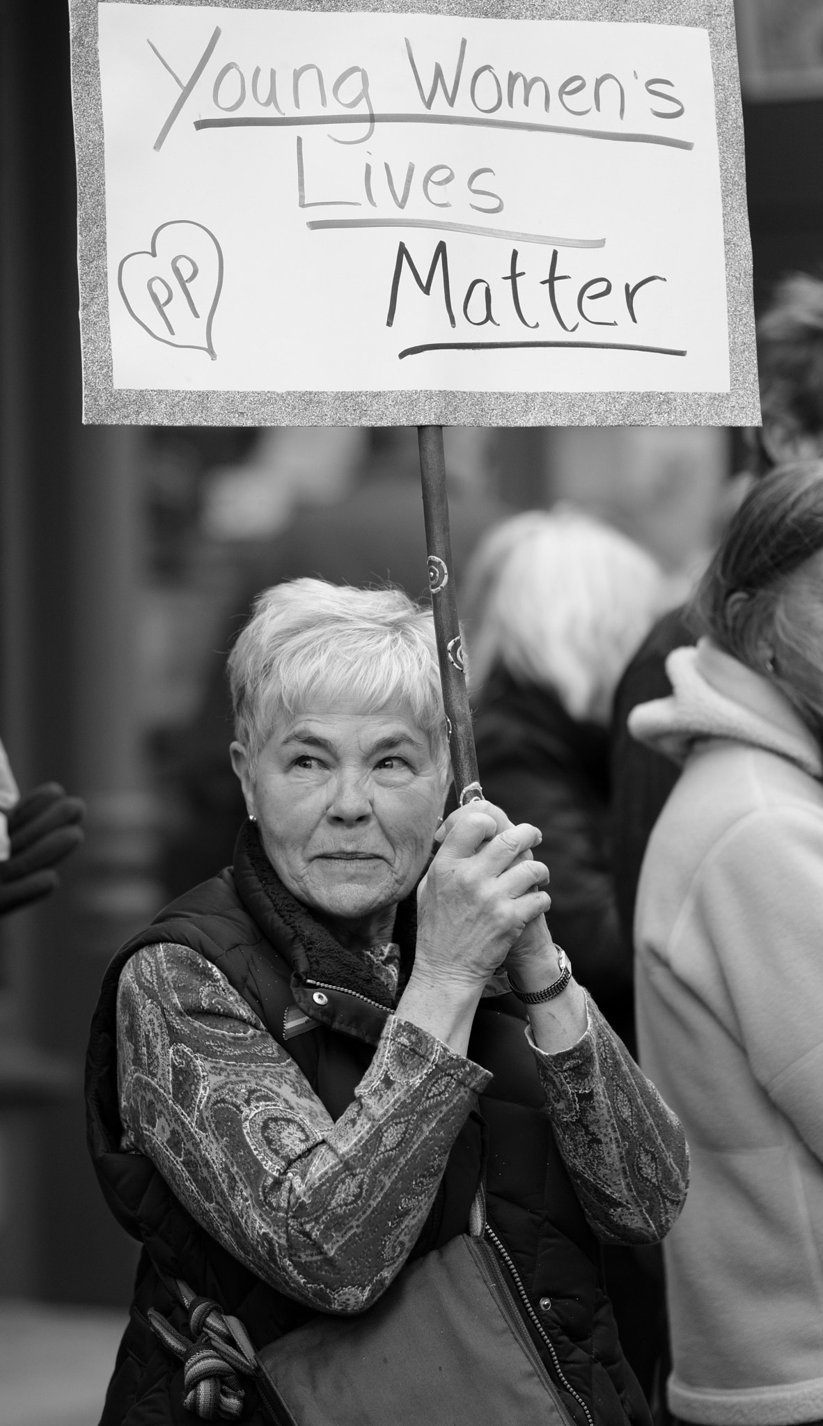 Fujifilm X-Pro2 + Fujifilm XF 90mm F2 R LM WR sample photo. Planned parenthood supporter photography