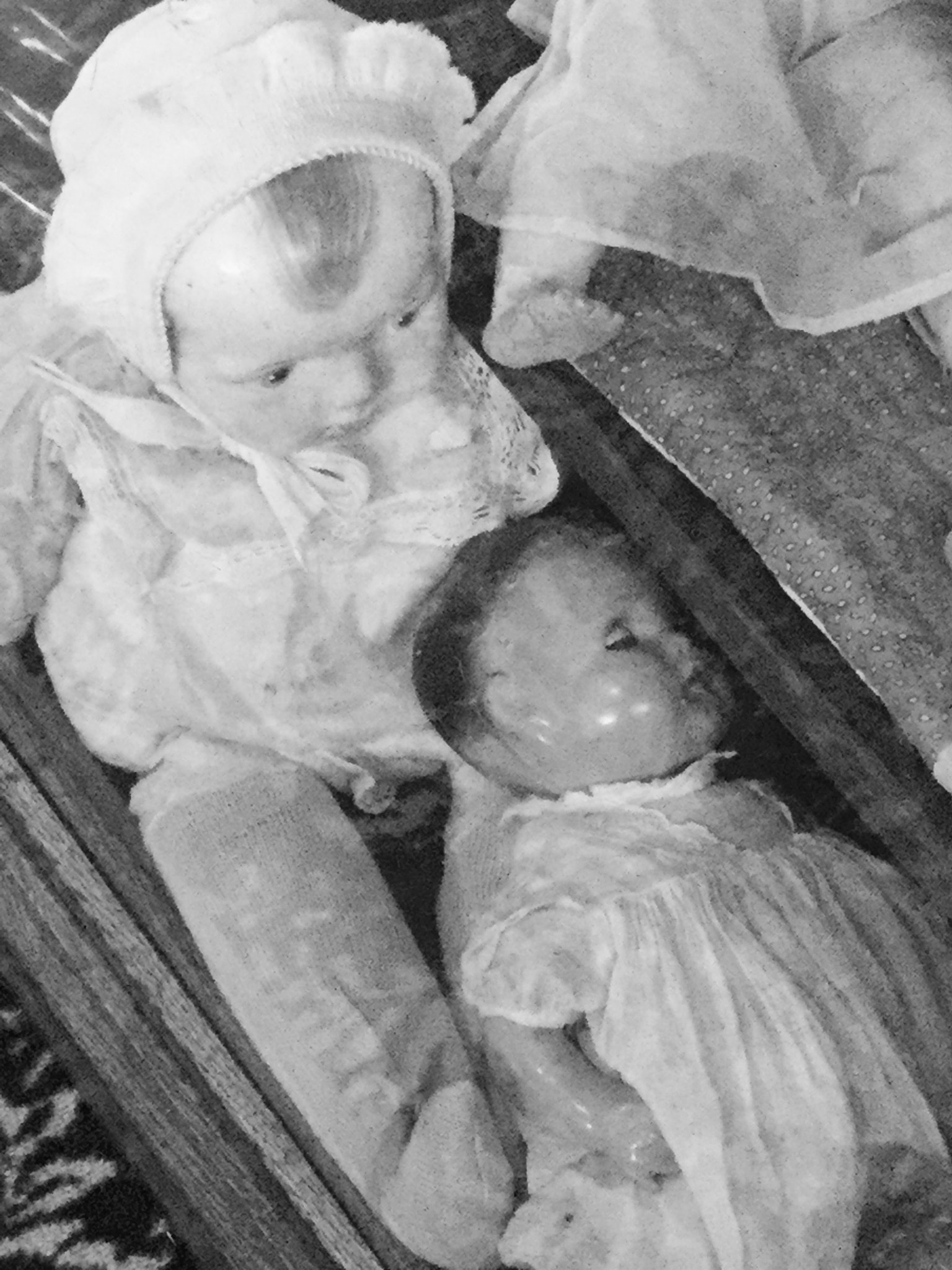 Apple iPad5,3 sample photo. Antique baby dolls. photography
