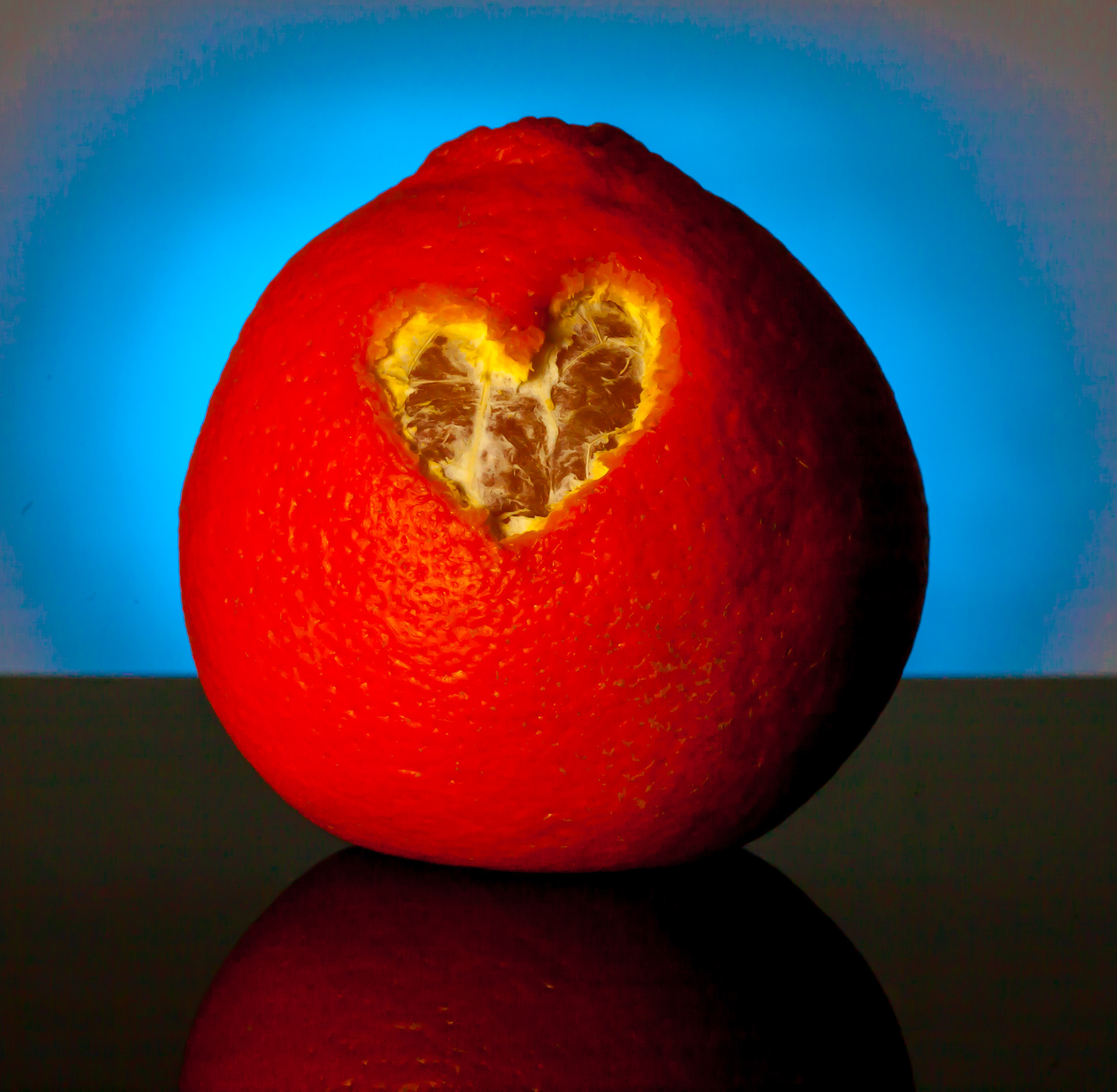 Canon EF 100mm F2.8 Macro USM sample photo. Orange love photography