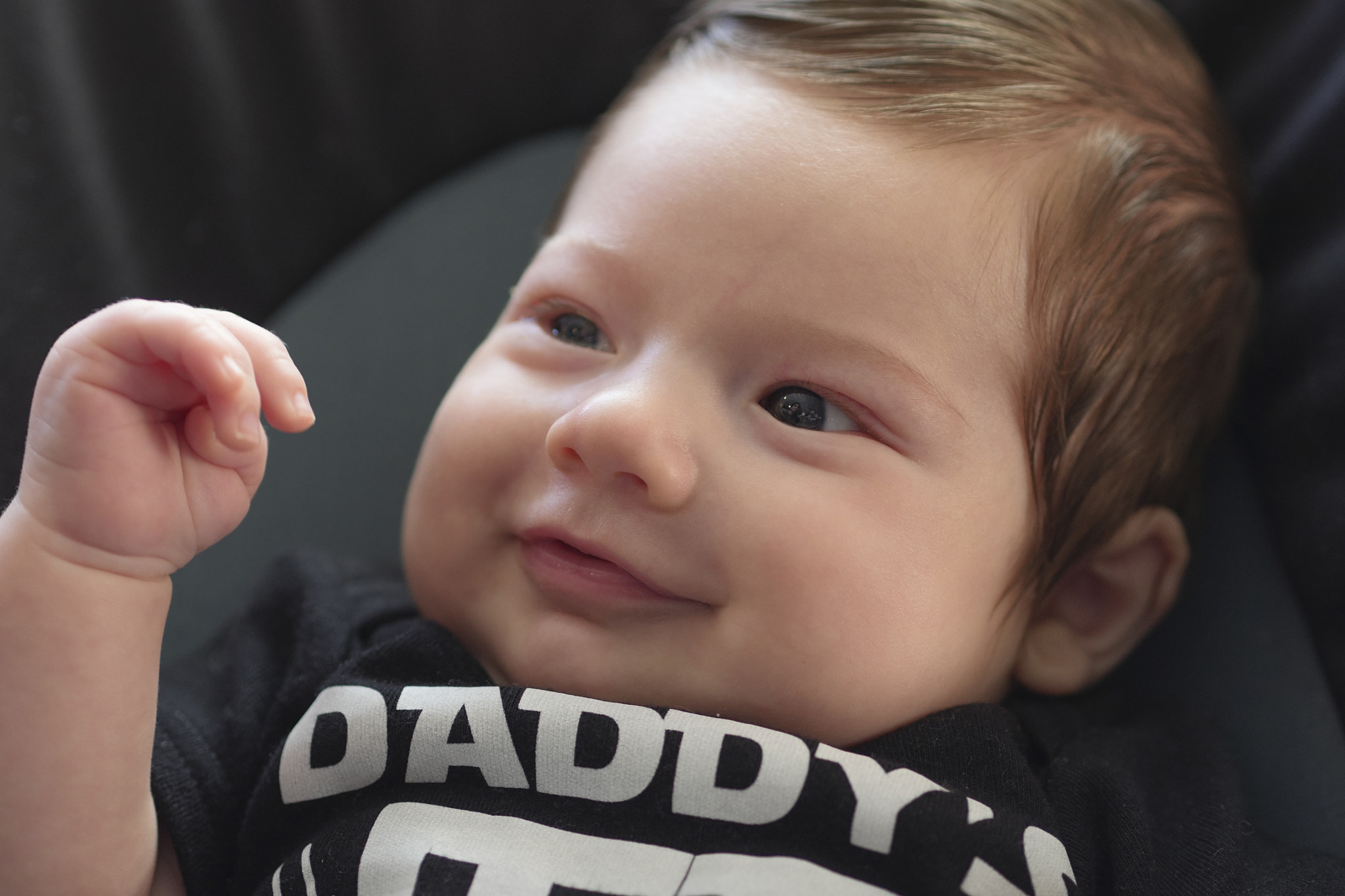 Panasonic Lumix DMC-GH4 + Olympus M.Zuiko Digital 45mm F1.8 sample photo. With mommy in his eyes photography