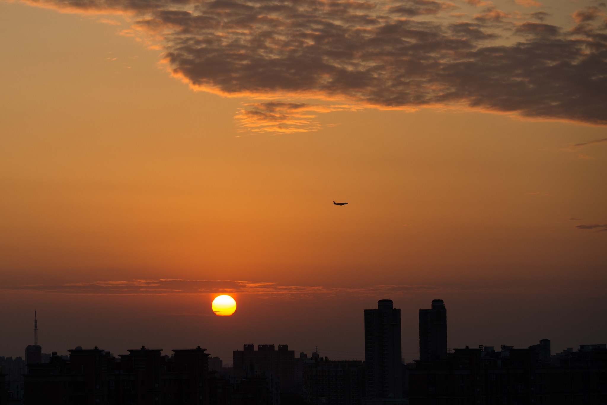 Nikon Df sample photo. City sunset photography