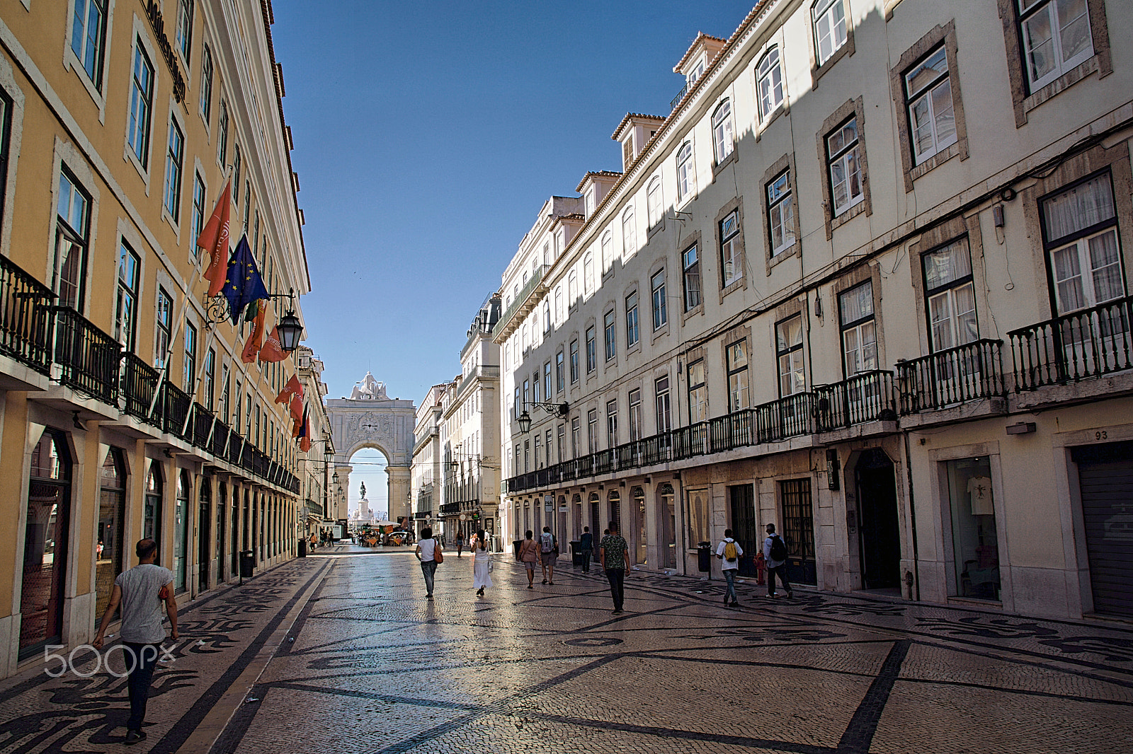 Sony a6000 sample photo. Early morning lisbon photography