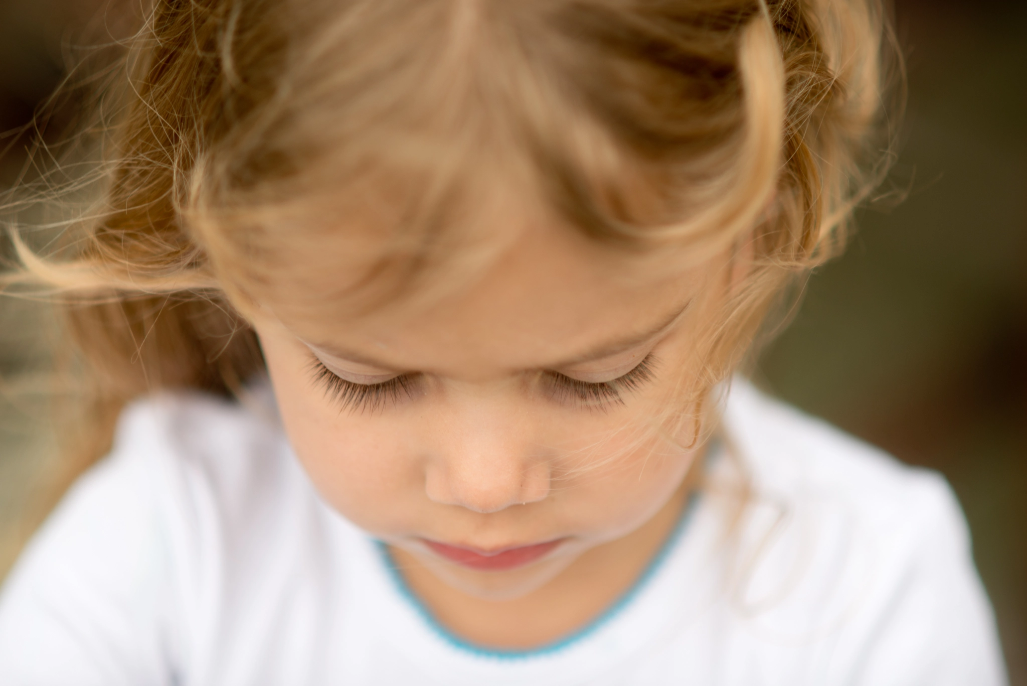 AF DC-Nikkor 135mm f/2D sample photo. Eyelashes photography
