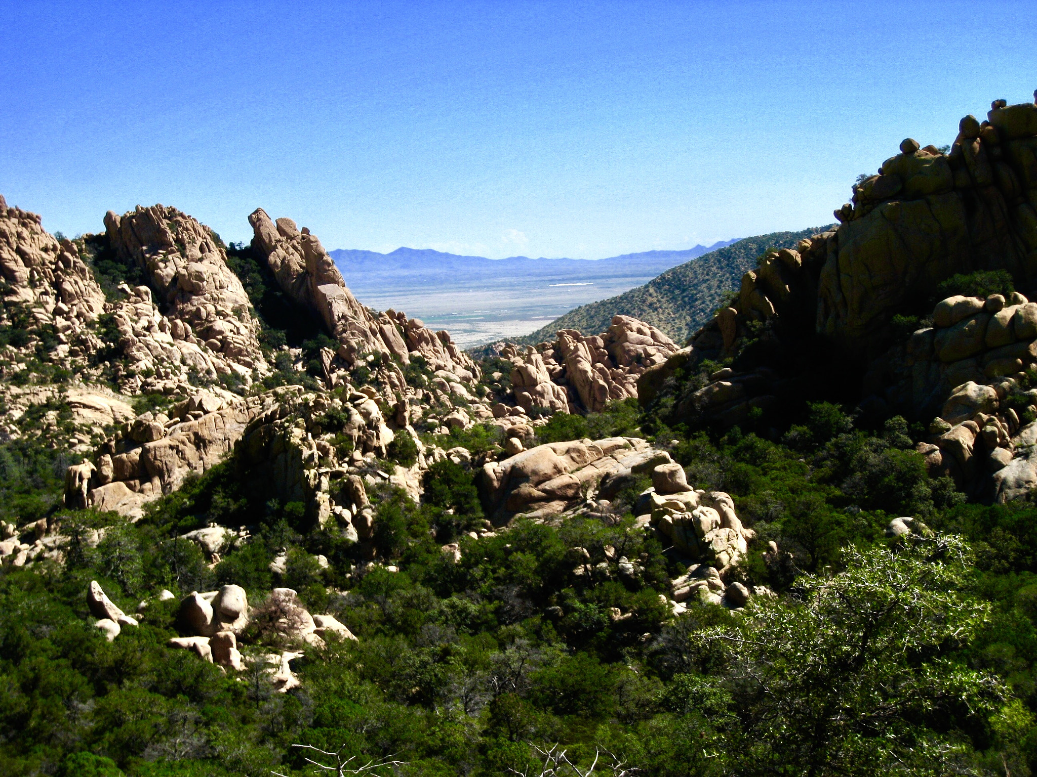 Canon POWERSHOT SD870 IS sample photo. Sulphur springs valley from cochise stronghold, dragoon mountains, arizona 2008 photography