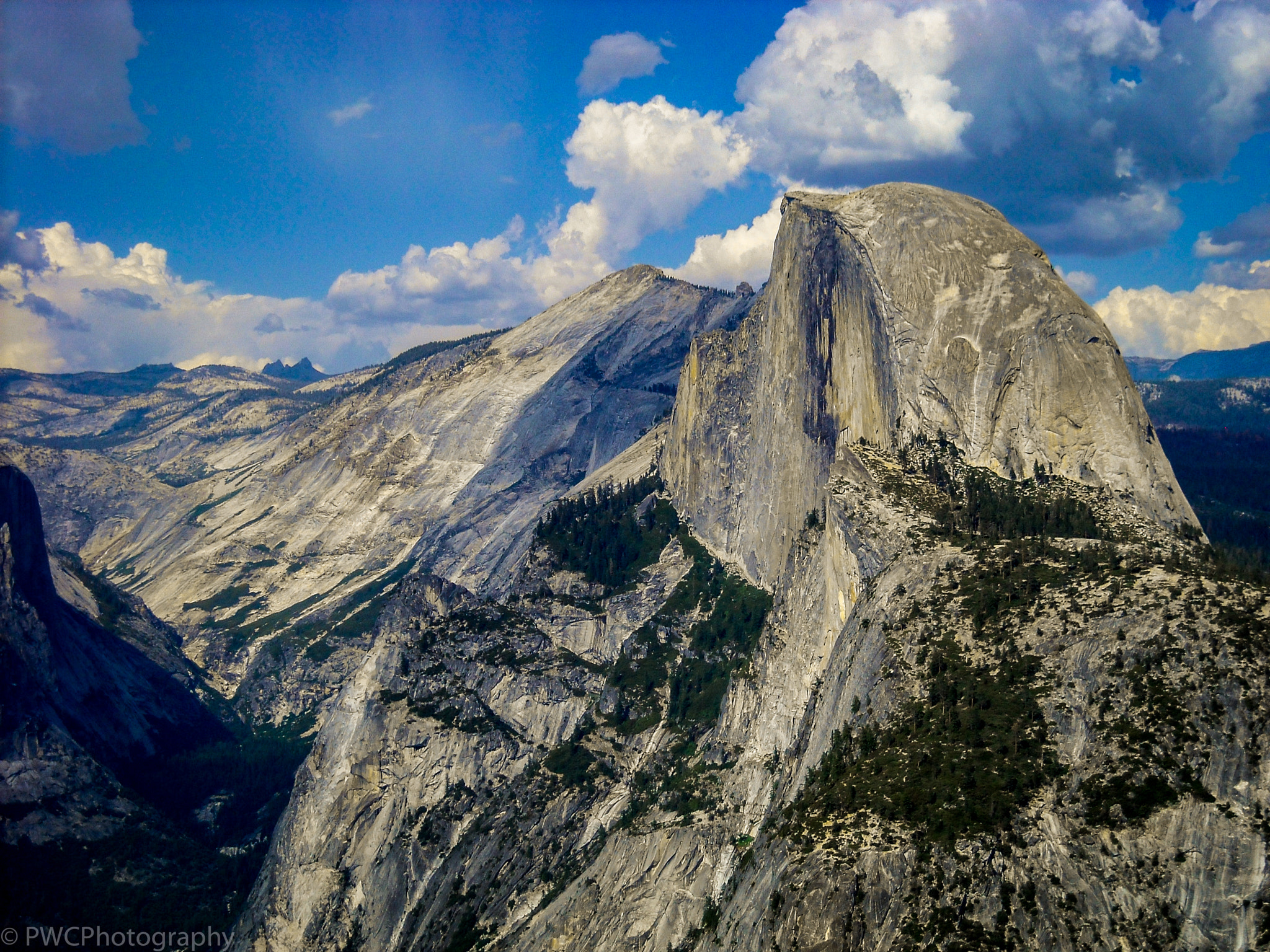 Nikon Coolpix L18 sample photo. Magestic half dome photography