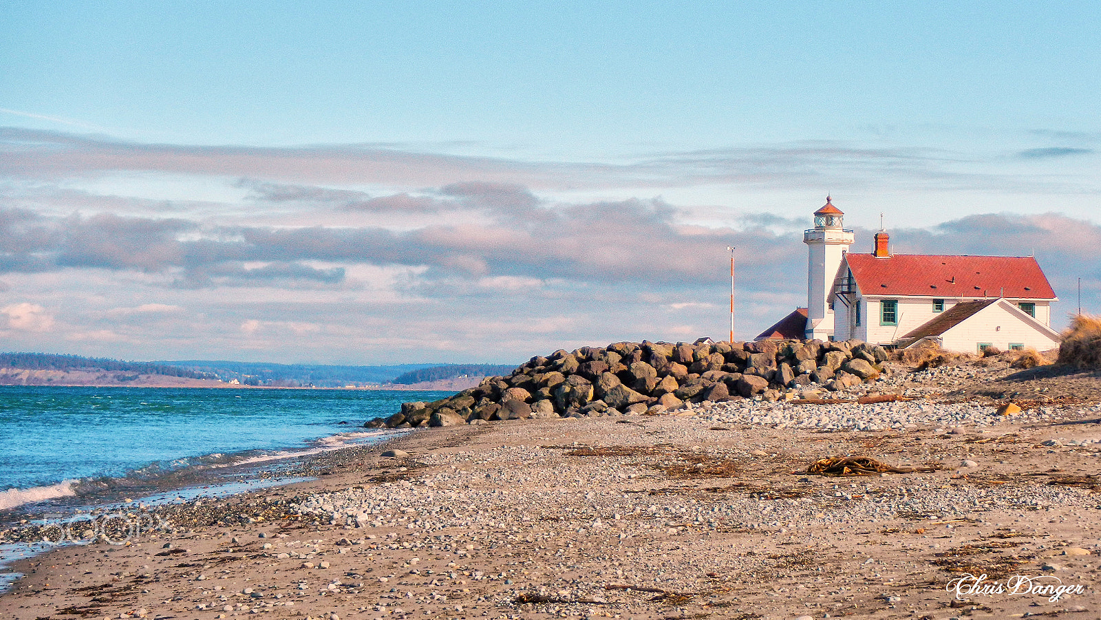 Nikon Coolpix AW100 sample photo. Fort worden light house beach view photography