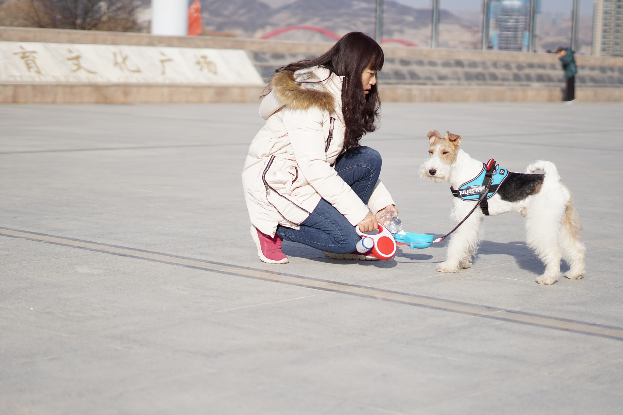 Sony FE 50mm F1.8 sample photo. 喝点水吧 photography
