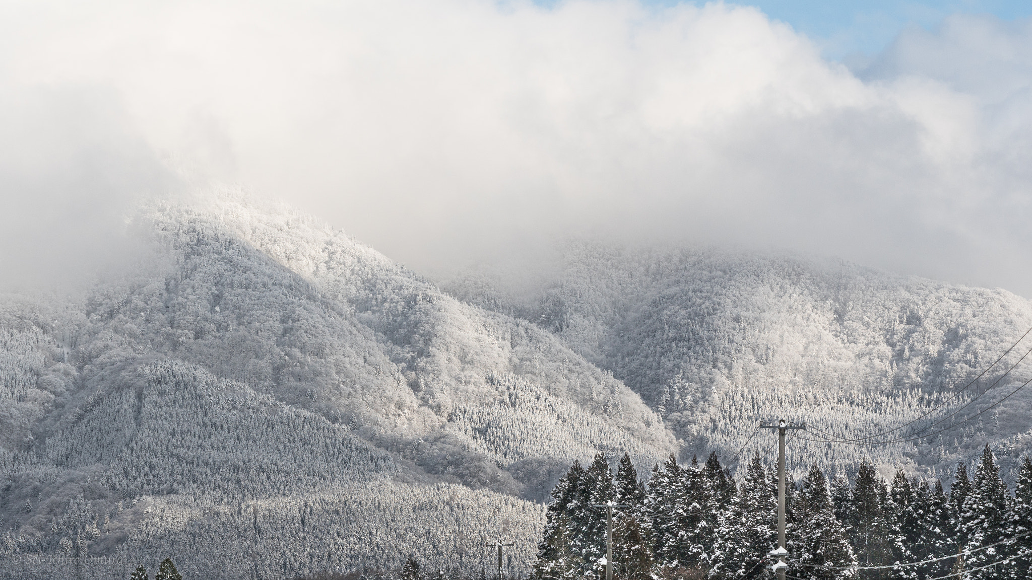 Panasonic Lumix DMC-GH4 + Olympus M.Zuiko Digital ED 40-150mm F2.8 Pro sample photo. After snowfall photography