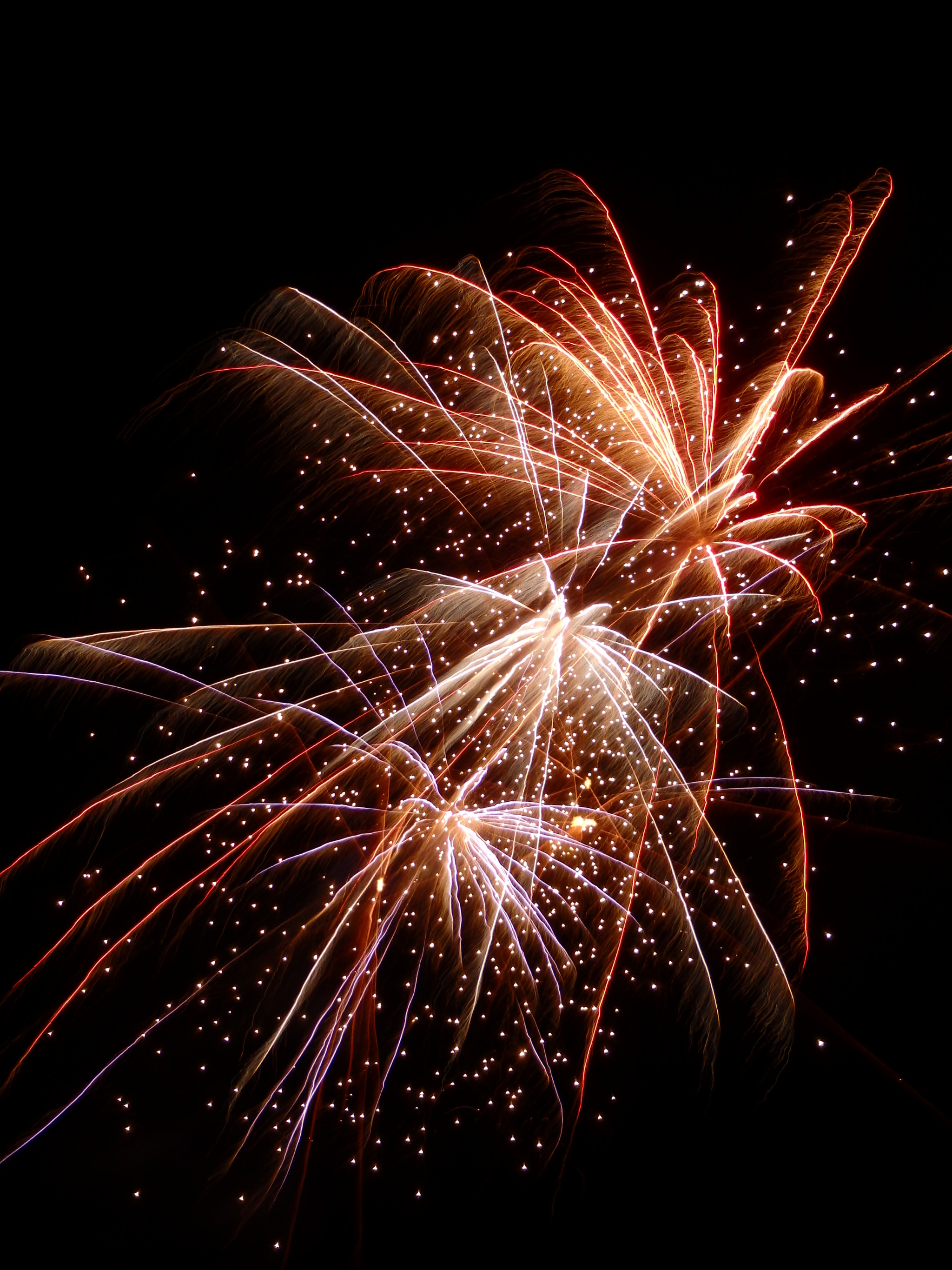 Olympus TG-830 sample photo. Firework show photography