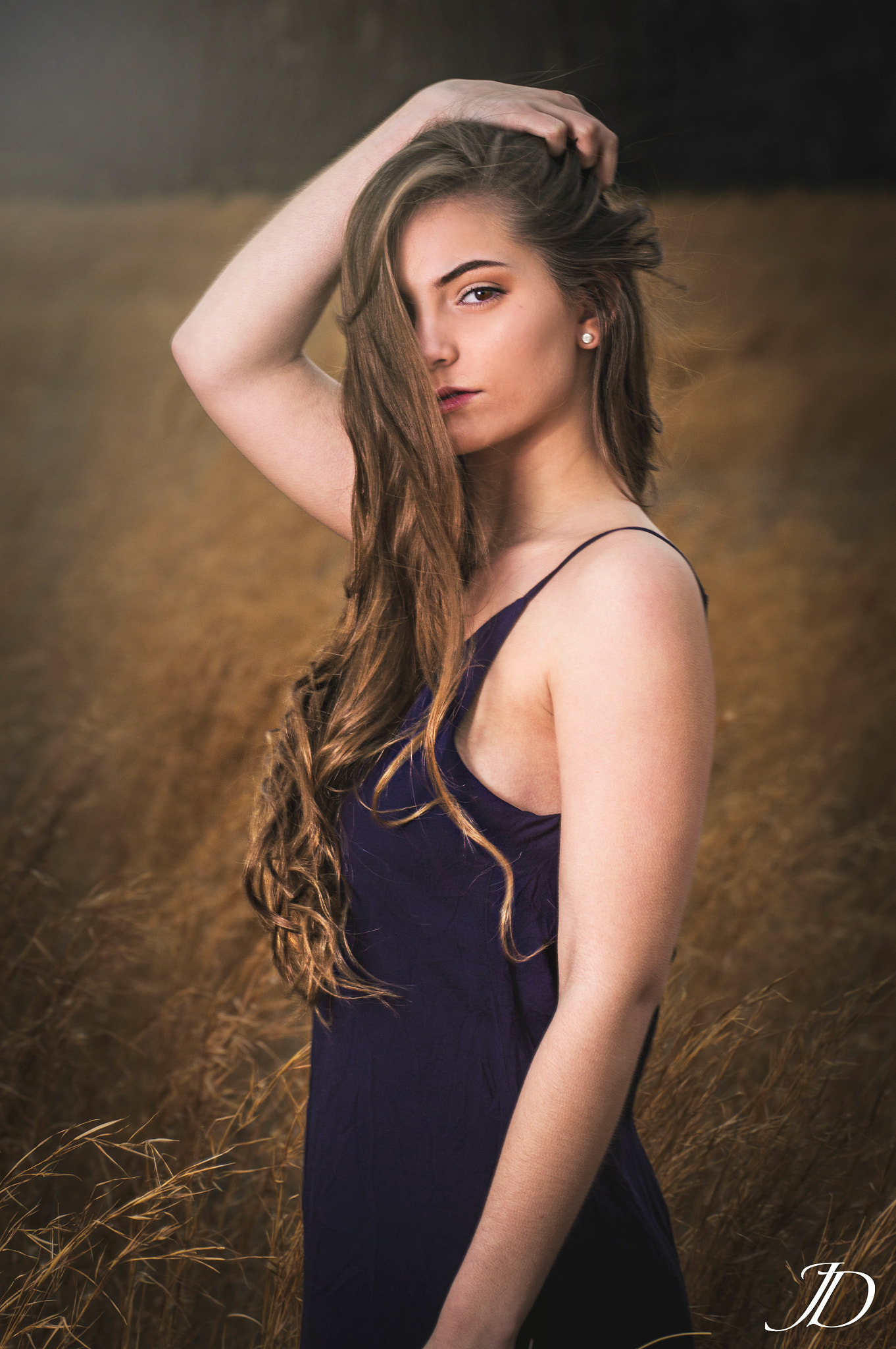 Nikon D3200 sample photo. Kyra hair photography