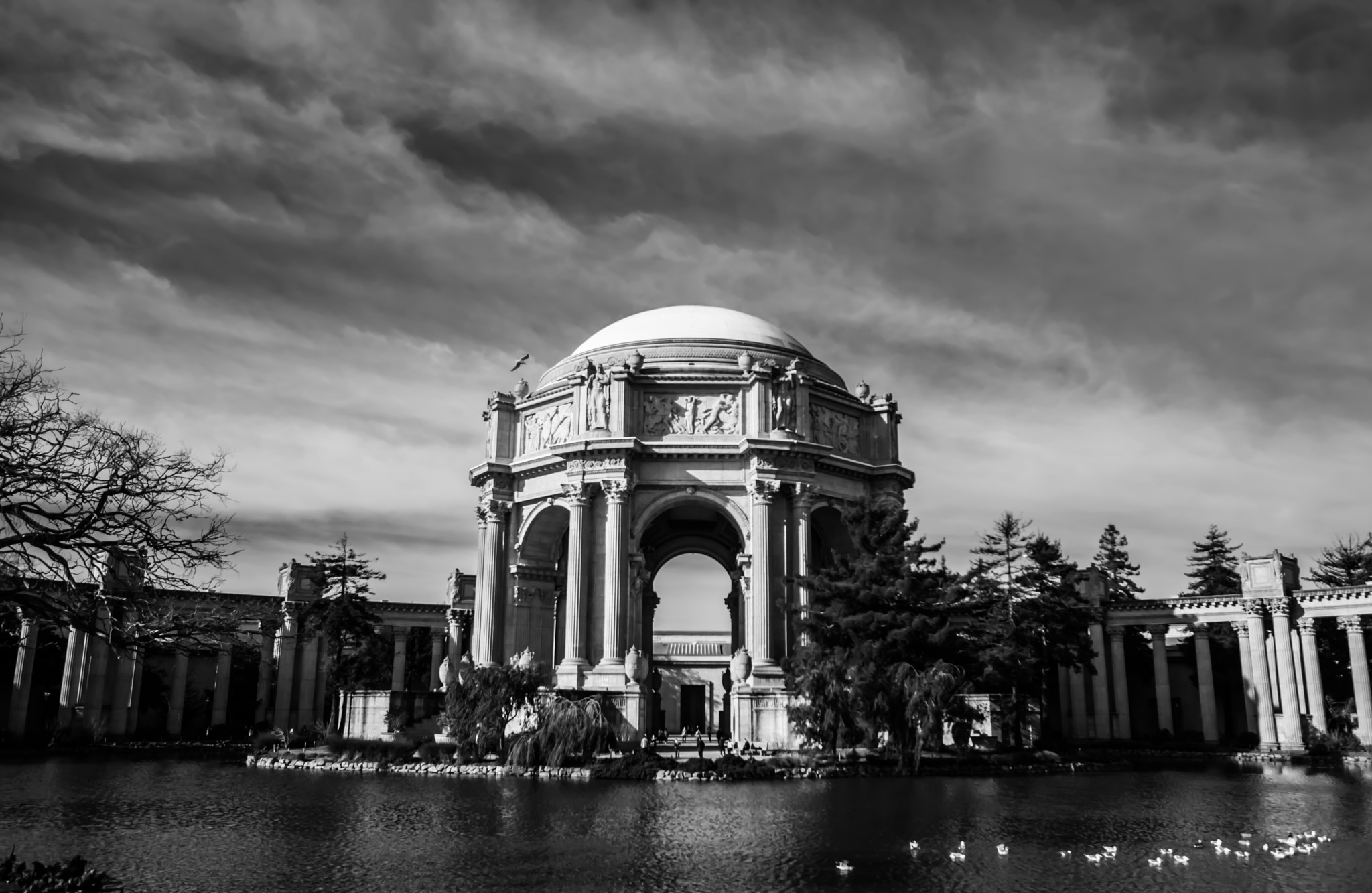 Nikon D3300 + Sigma 10-20mm F3.5 EX DC HSM sample photo. Palace of fine arts photography