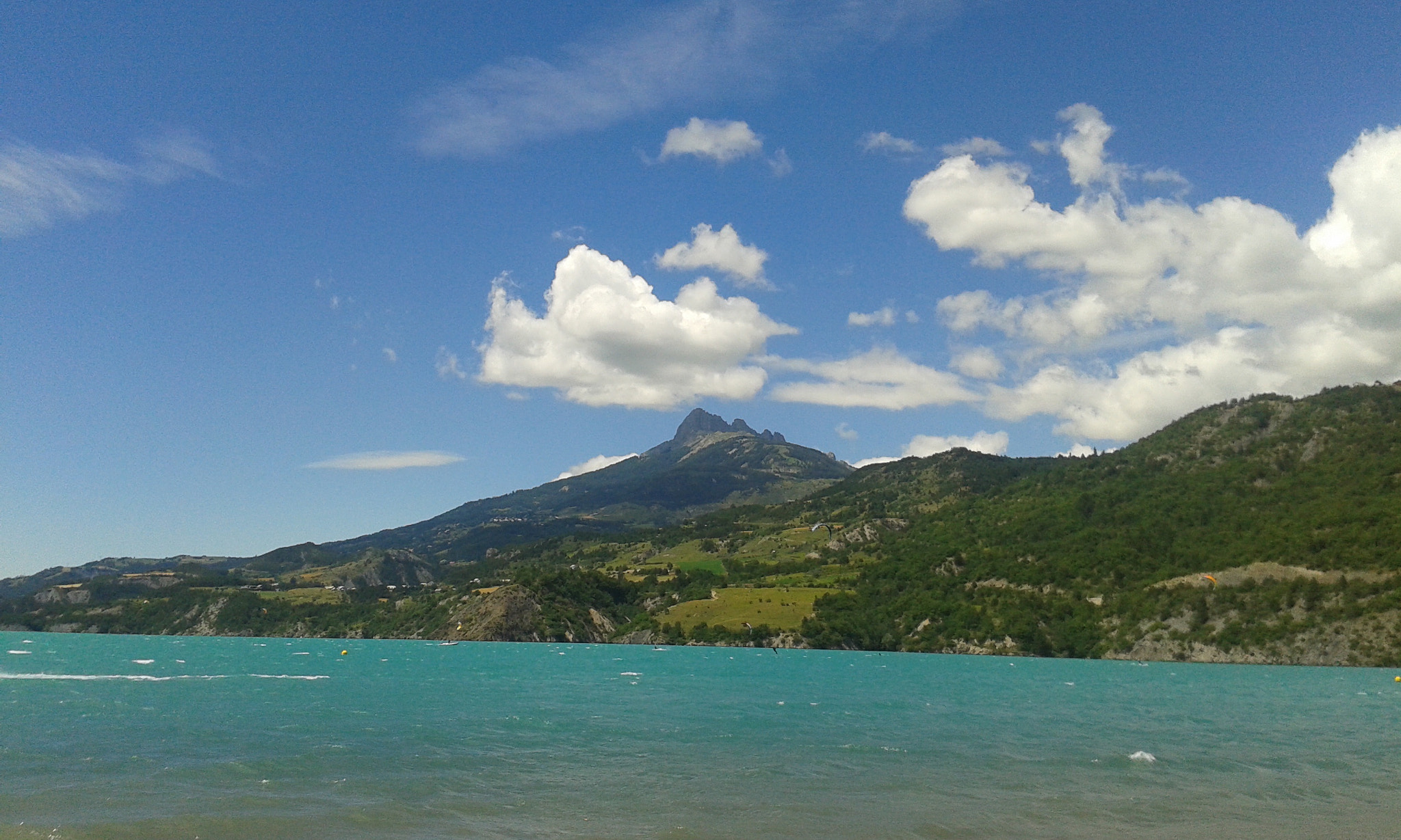 Samsung Galaxy Ace Style sample photo. Water, mountains, sky. photography