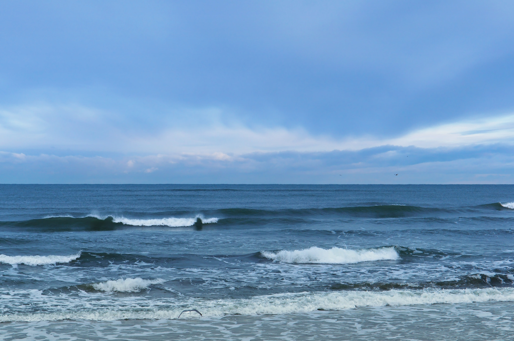 Sony Alpha NEX-3N + E 50mm F1.8 OSS sample photo. Sea, waves, wind photography