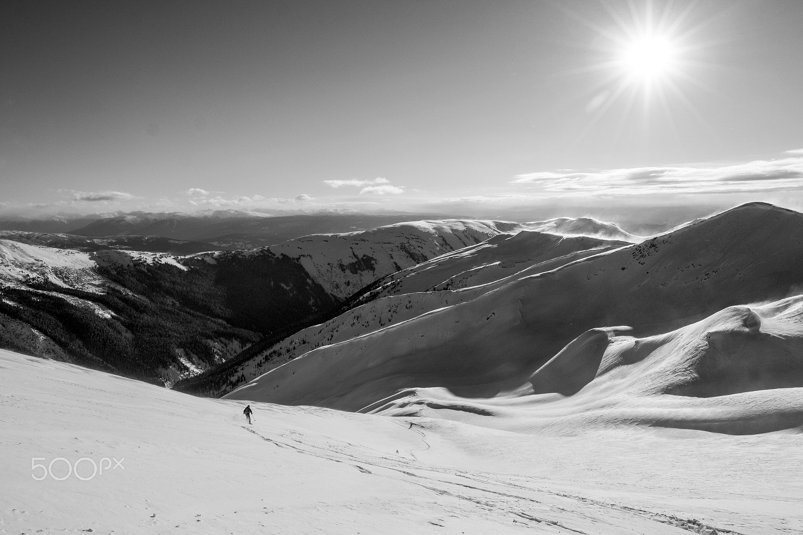 Canon EF 16-35mm F4L IS USM sample photo. Windy alpine photography