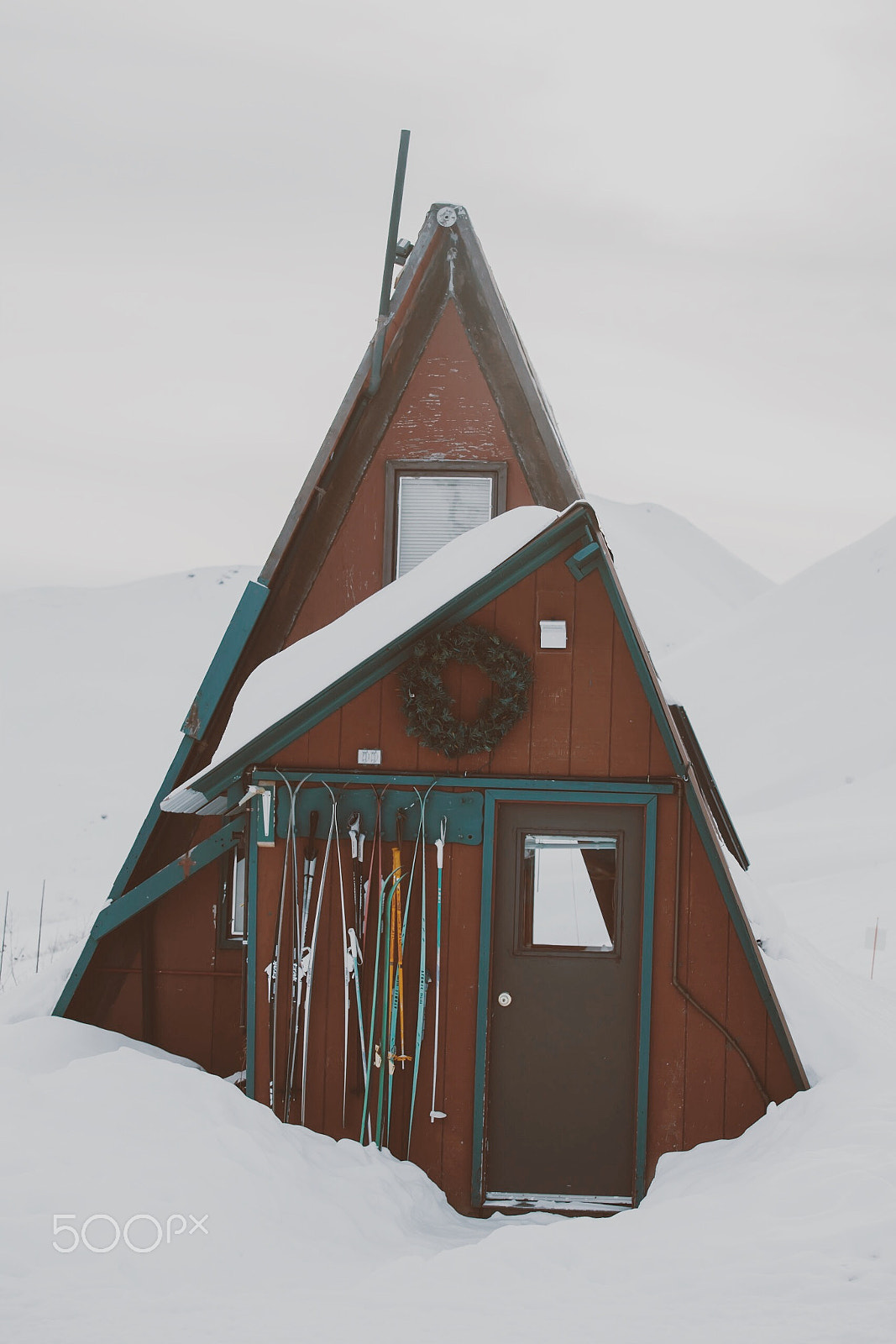 70-200mm F2.8 G SSM sample photo. Hatcher pass cabin, alaska photography