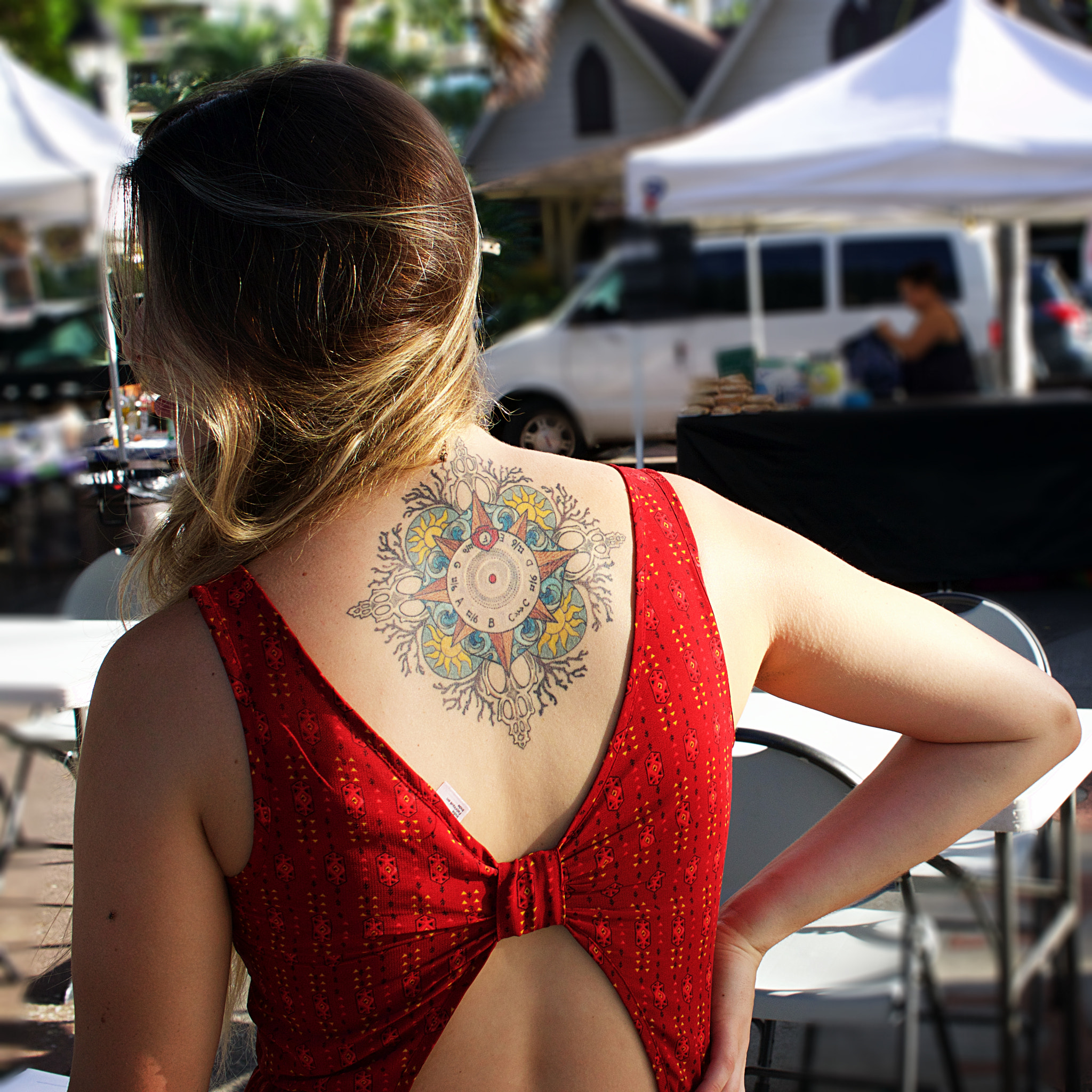 Canon EF-S 24mm F2.8 STM sample photo. Farmer's market daughter photography