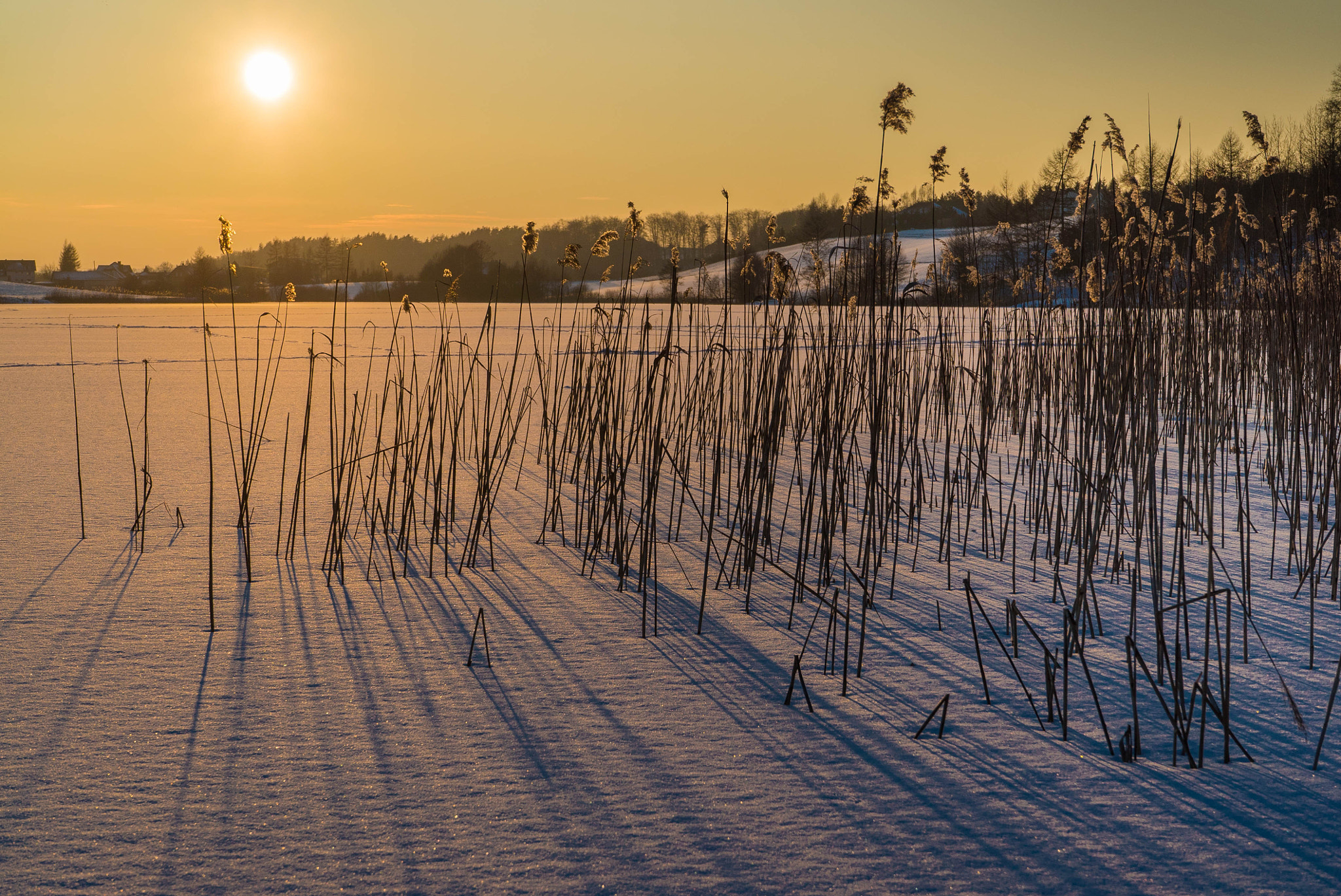 Sony a7S + Sony FE 28-70mm F3.5-5.6 OSS sample photo. Simple sunset photography