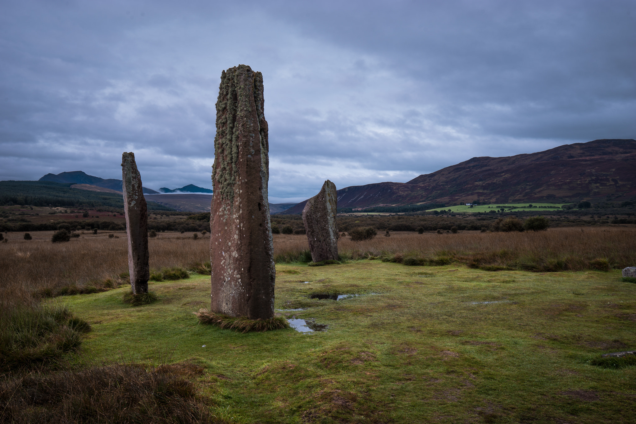 Sony a7 II + Canon EF 16-35mm F4L IS USM sample photo. Machrie moor photography