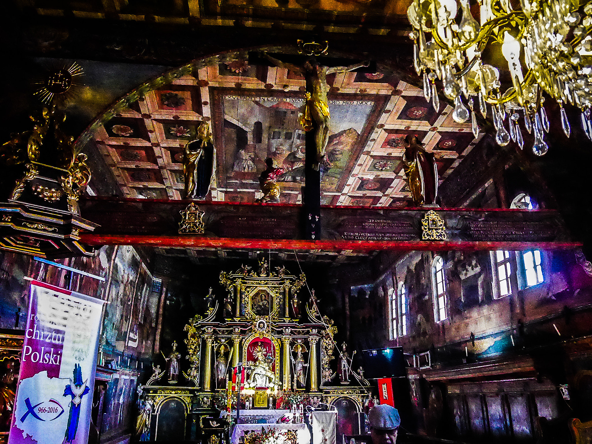Panasonic Lumix DMC-GX7 sample photo. Polish church photography