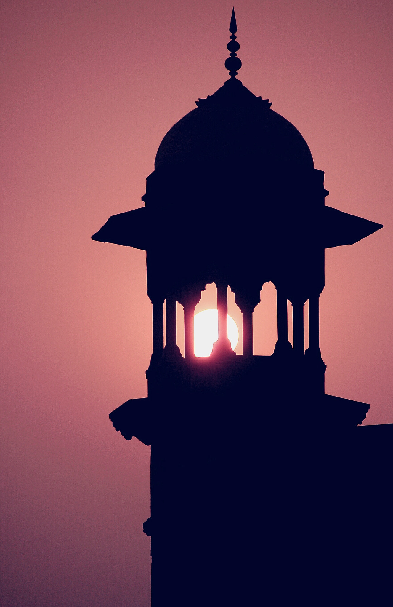 Nikon D50 sample photo. Pink sunset photography